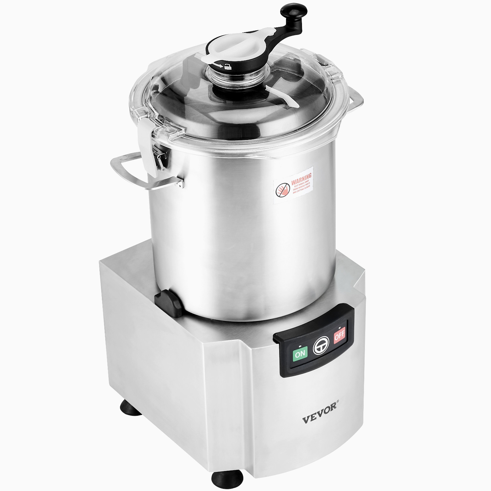 Food Processor Vegetable Chopper 19 Quart Food-Grade Stainless Steel Blender