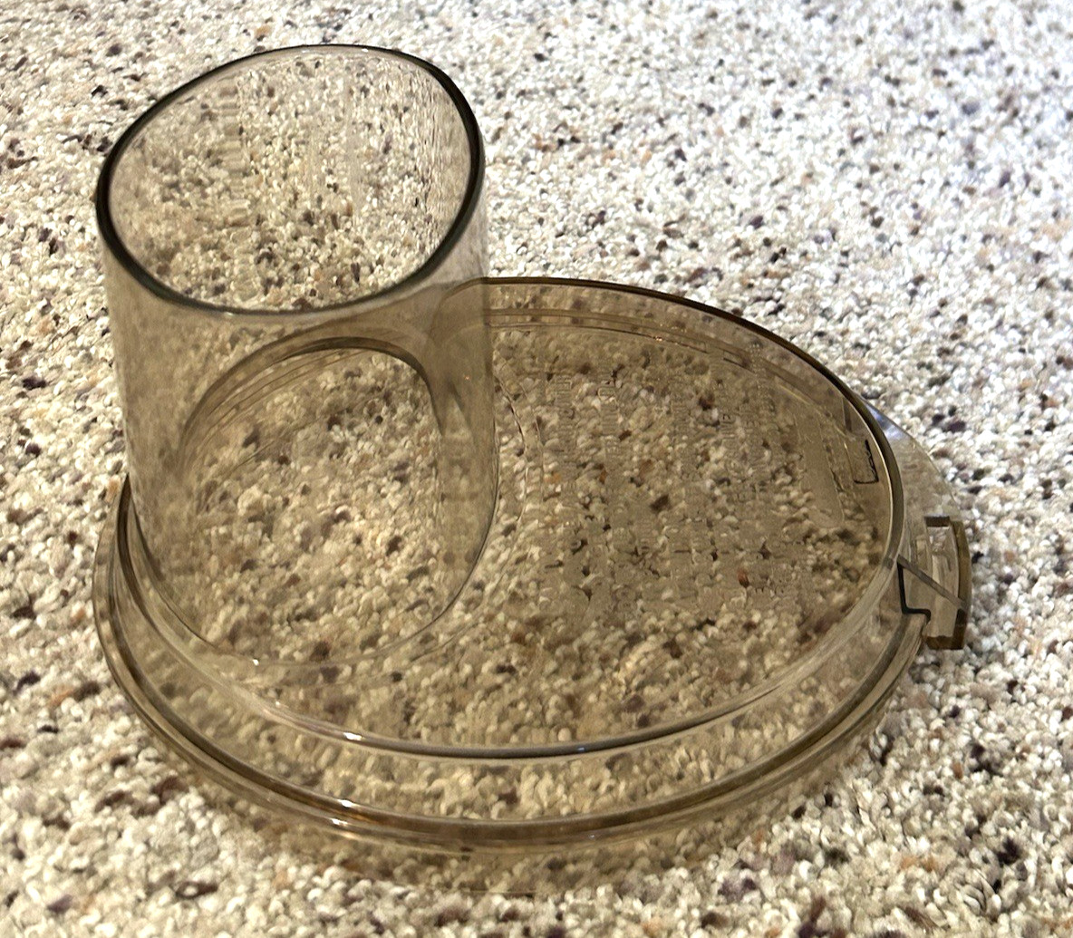 Cuisinart DLC-017 Amber Lid Cover for DLC-7 Pro Food Processor OEM LID ONLY!