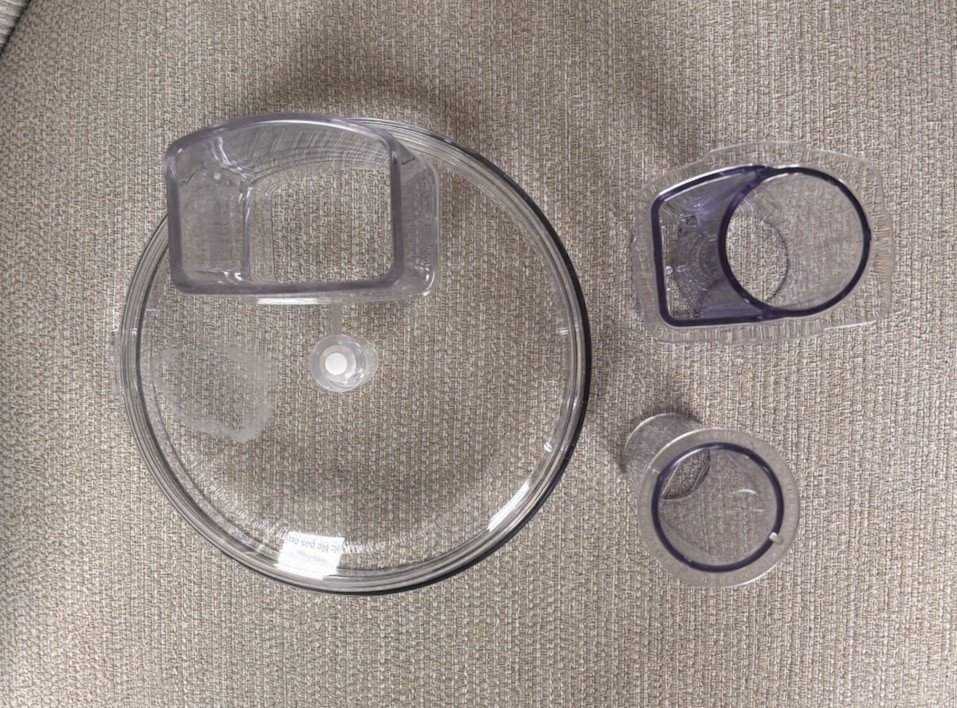 KitchenAid Food Processor Replacement Parts KFP0711CU0 Lid Feed Tube And Pusher
