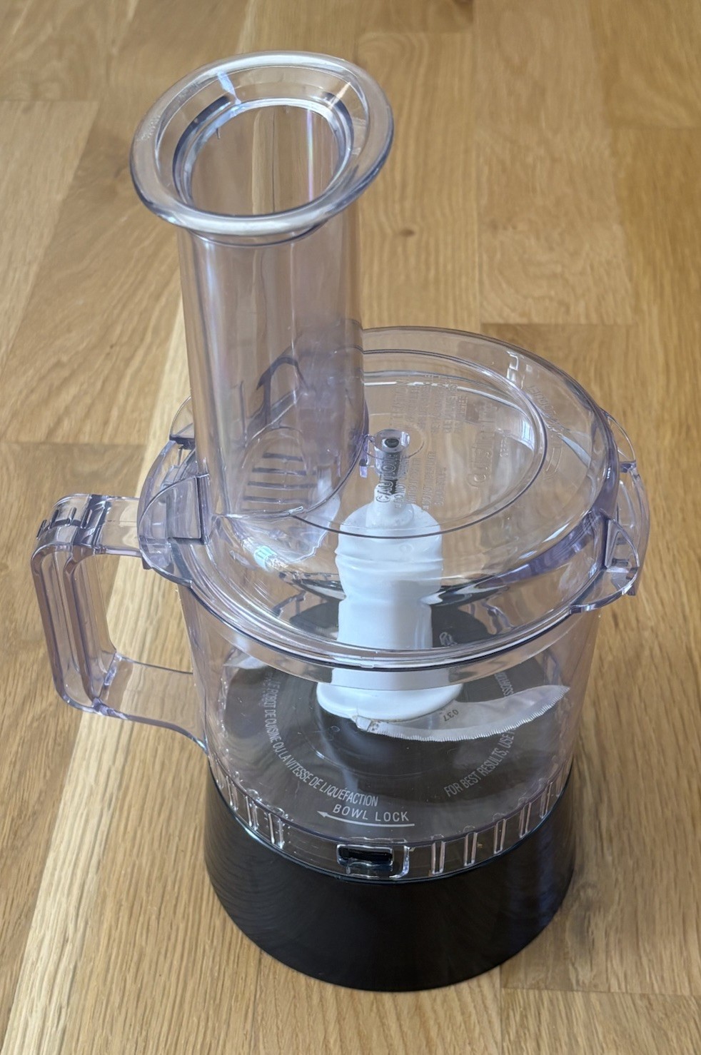 Cuisinart PowerBlend Processor Replacement Bowl Lid & Pusher W/Blade BFP-10CH