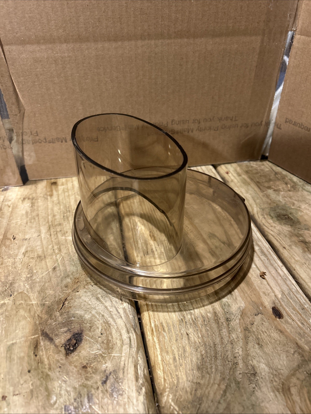 Cuisinart DLC-10E DLC-10 Food Processor Amber Work Bowl Lid