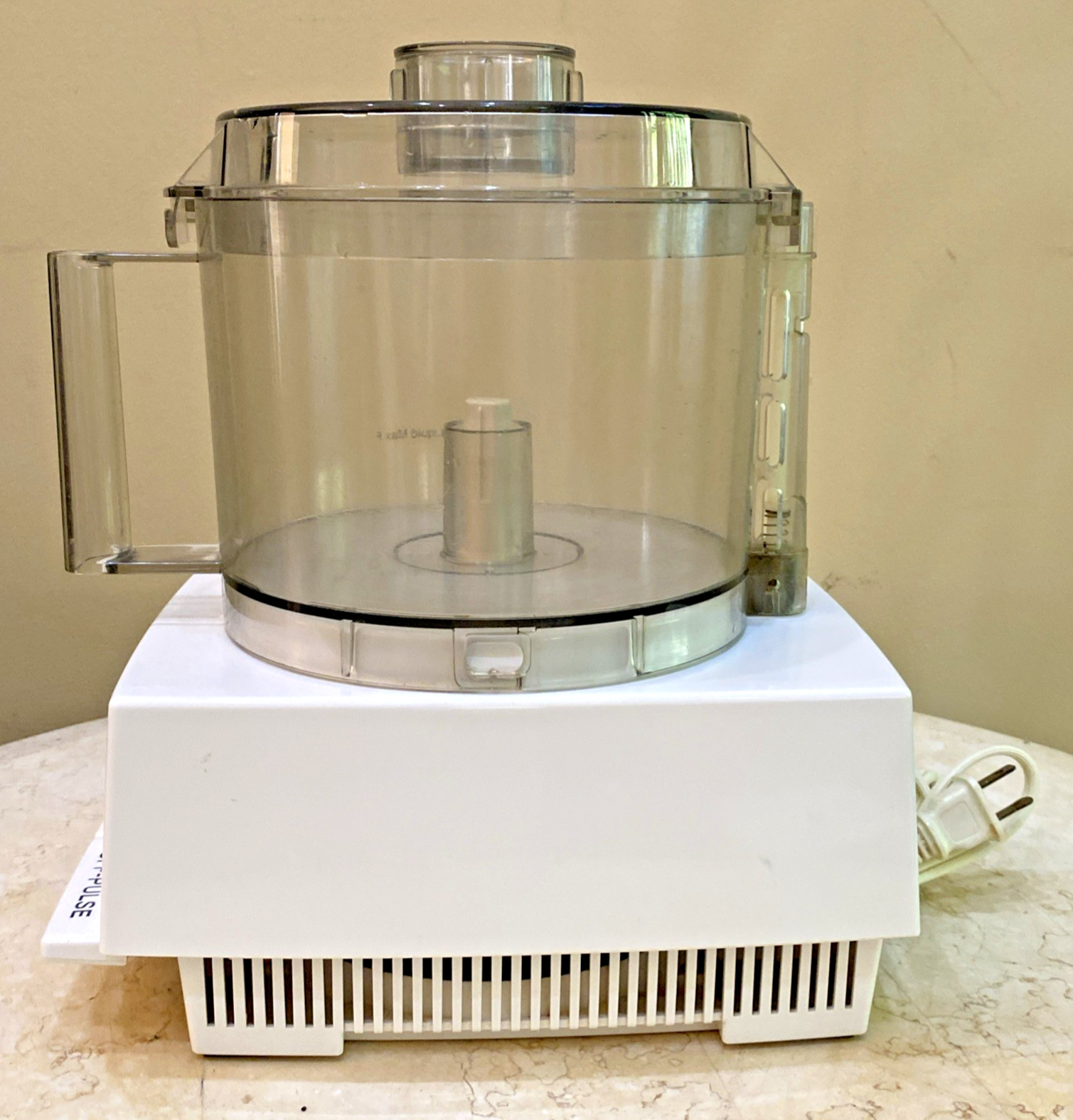Cuisinart Pro Custom 11 Food Processor DLC-8S Beige TESTED & WORKING