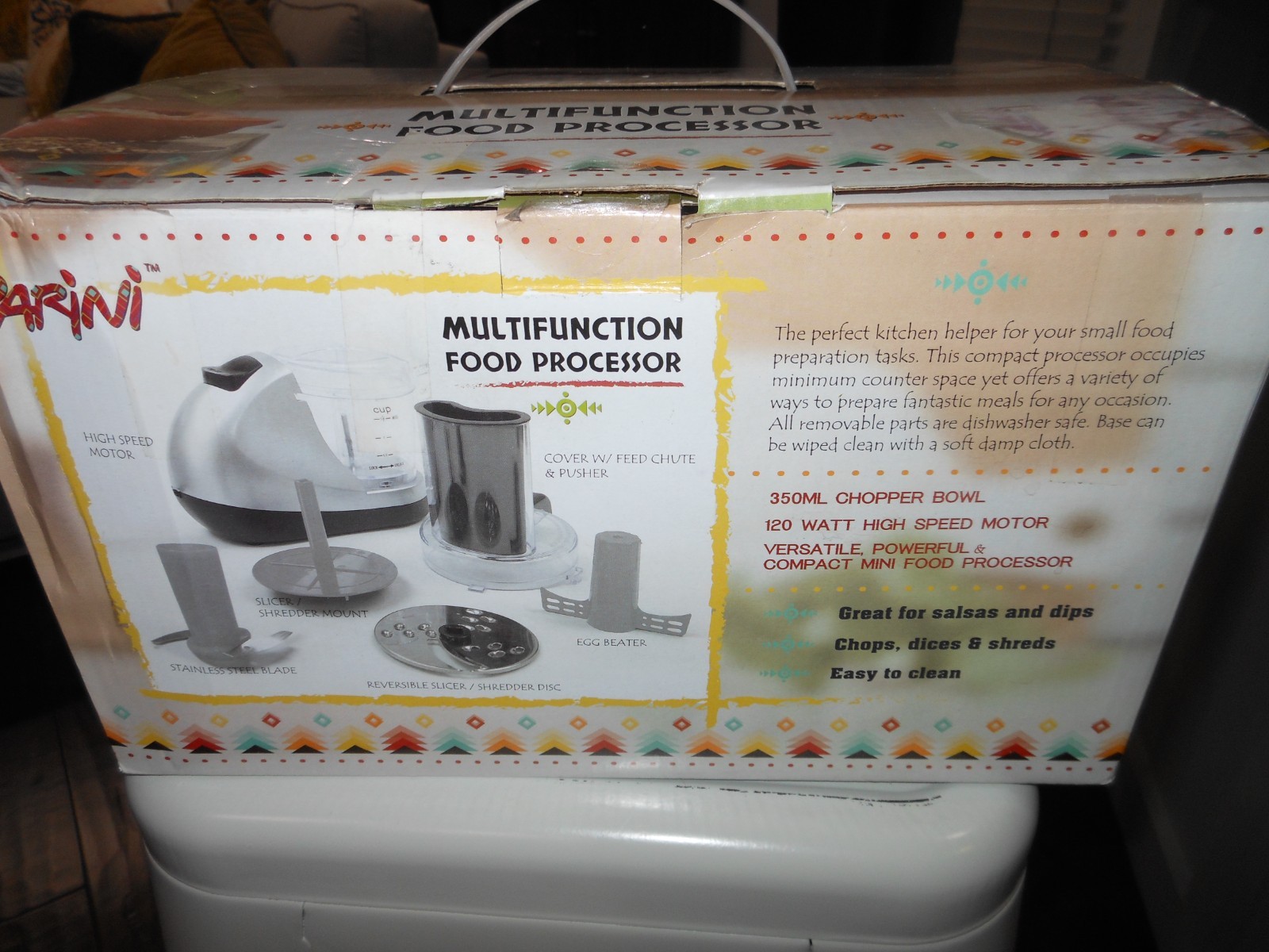 New PANINI Multifunction Food Processor
