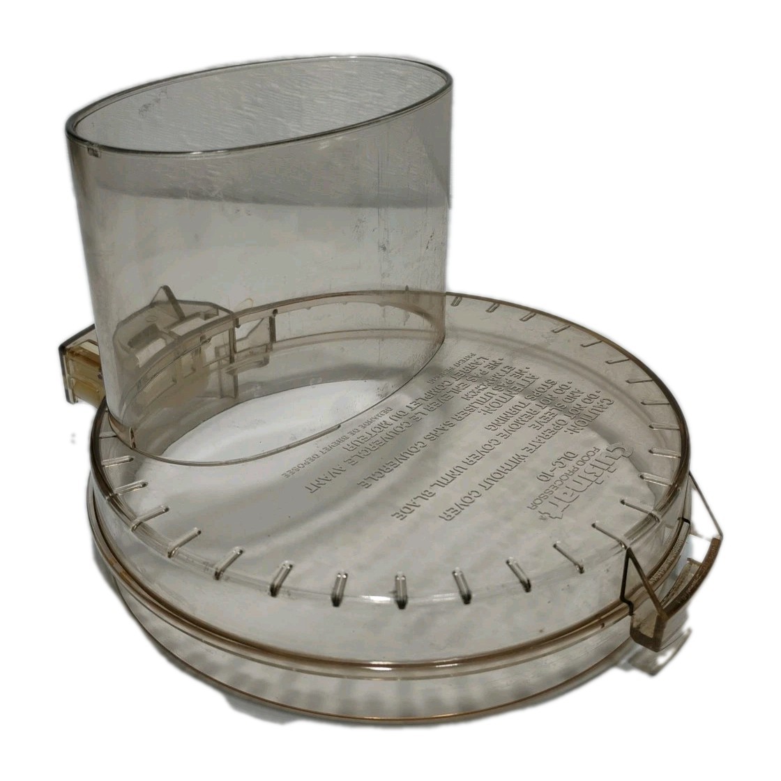 Cuisinart DLC-10 Plus Lid Cover Only Amber DLC-117B Part Japan