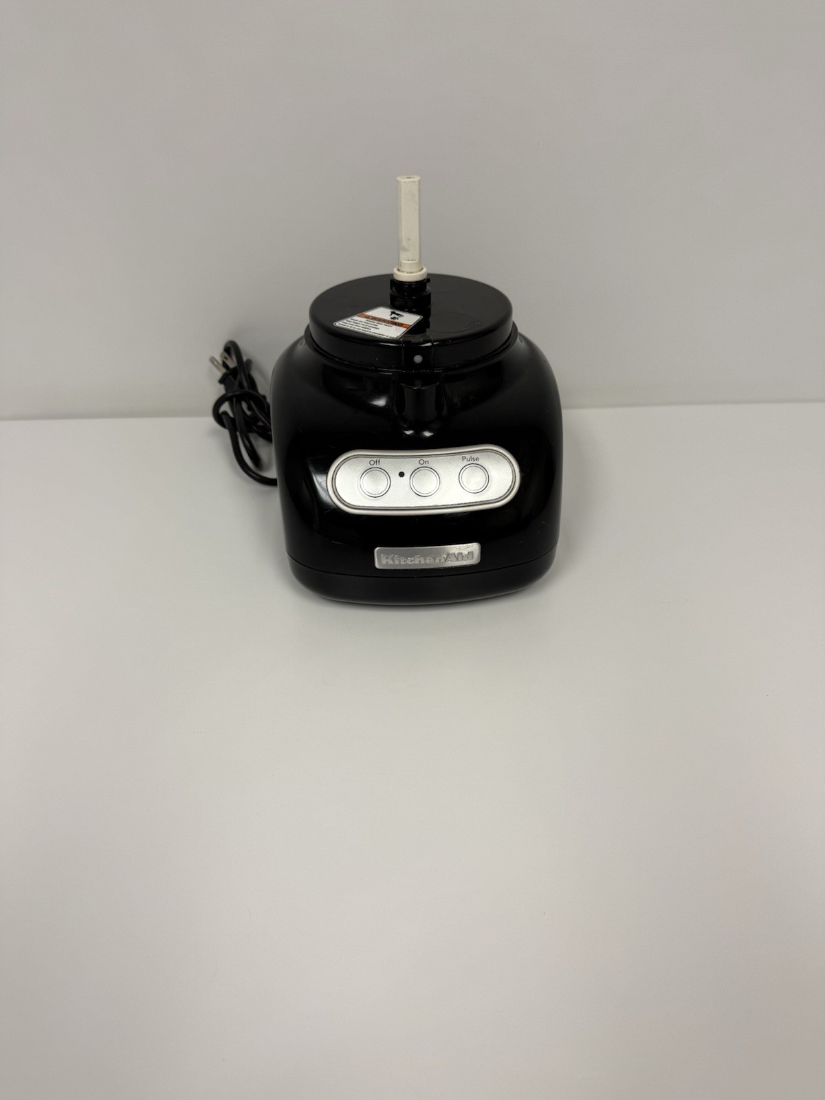 Kitchen Aid 7-Cup Food Processor Model KFP7200B1 Motor Base Only Working Black