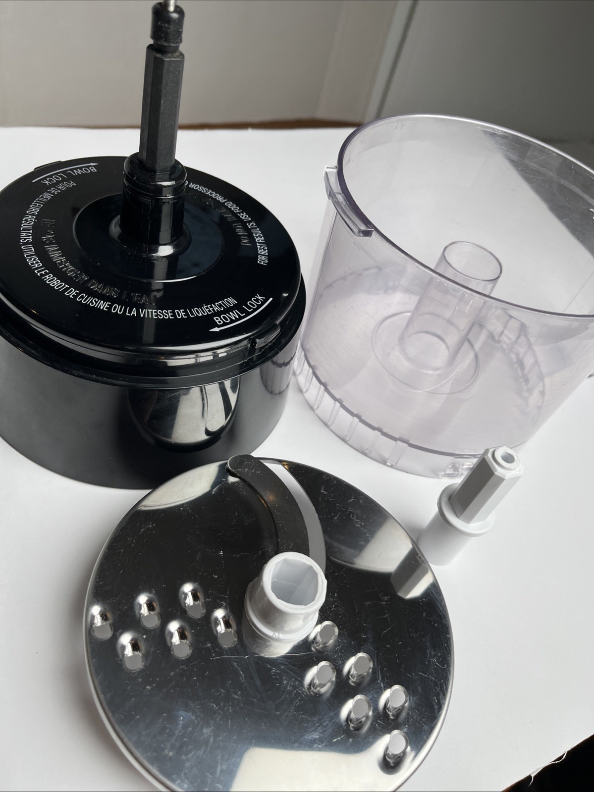 Cuisinart AFP-7 TK 2-in-1 Food Processor Bowl, Collar, Shred Blade, & Stem Piece