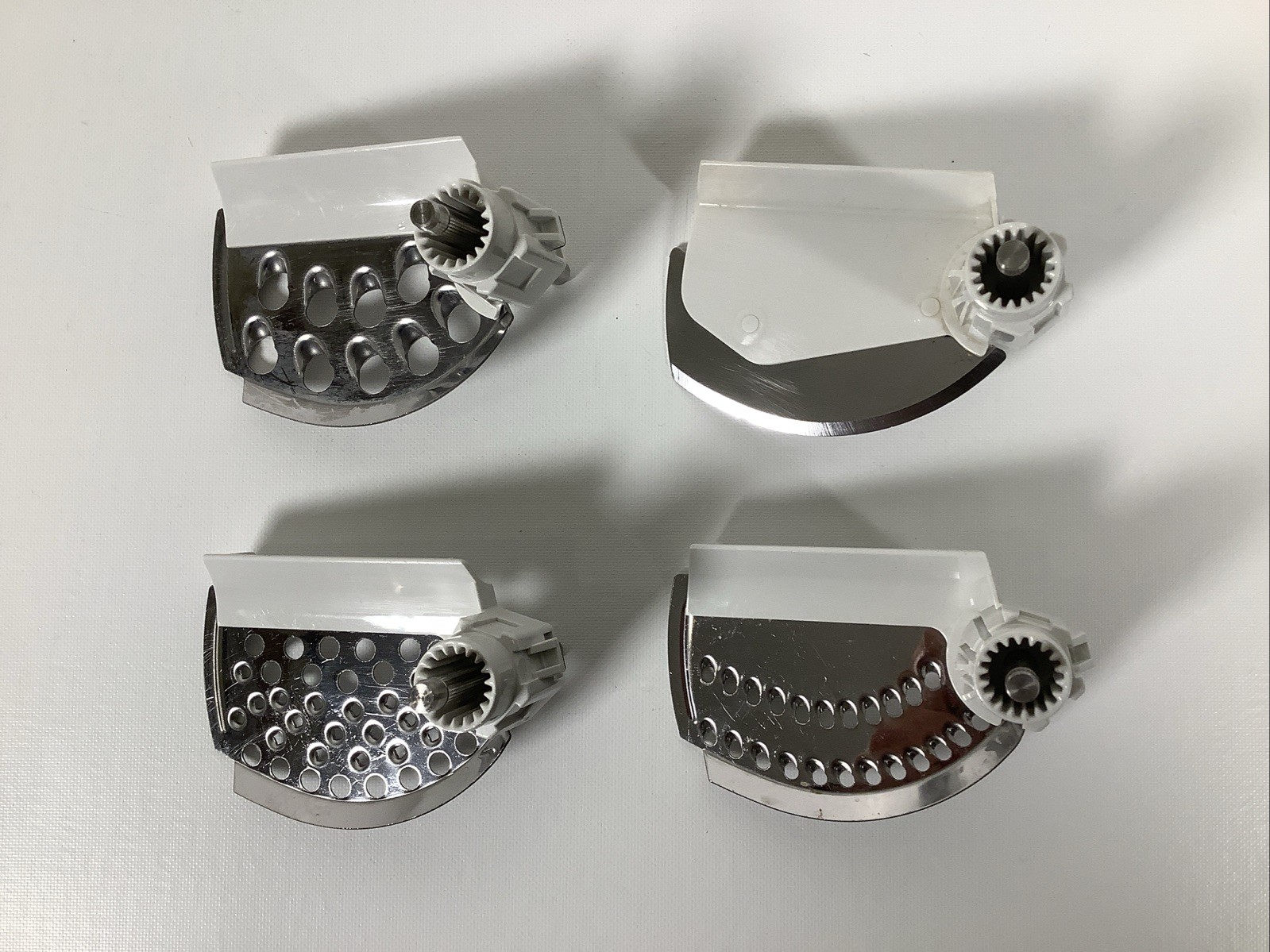 Braun Food Processor 4258 4259 4261 Lot of 4 Blade Inserts Replacement Parts