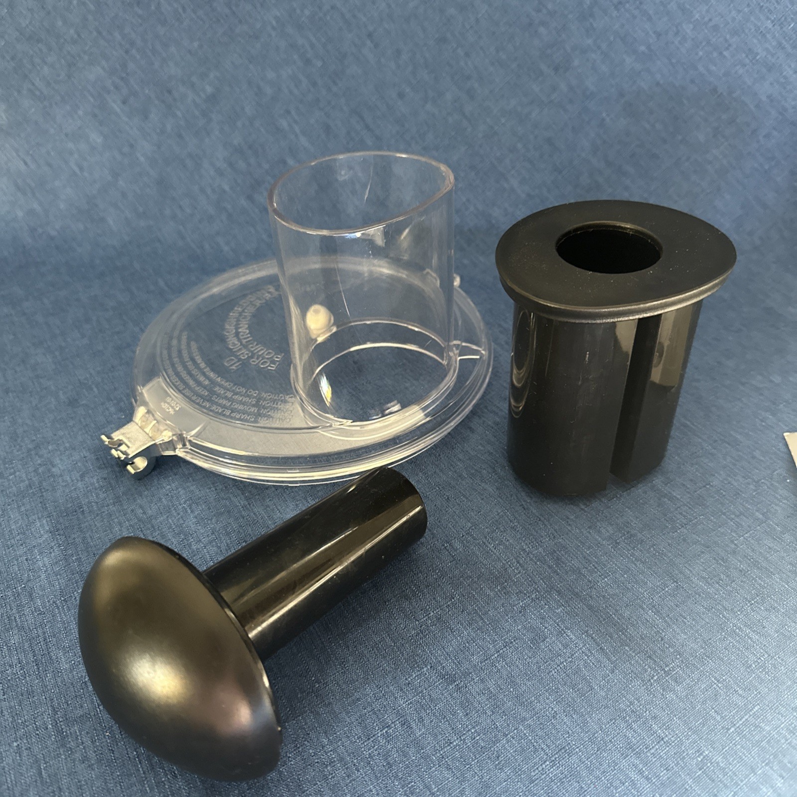 Veggie Bullet Spiralizer Lid Only Replacement Part For VB-101 Three Pieces