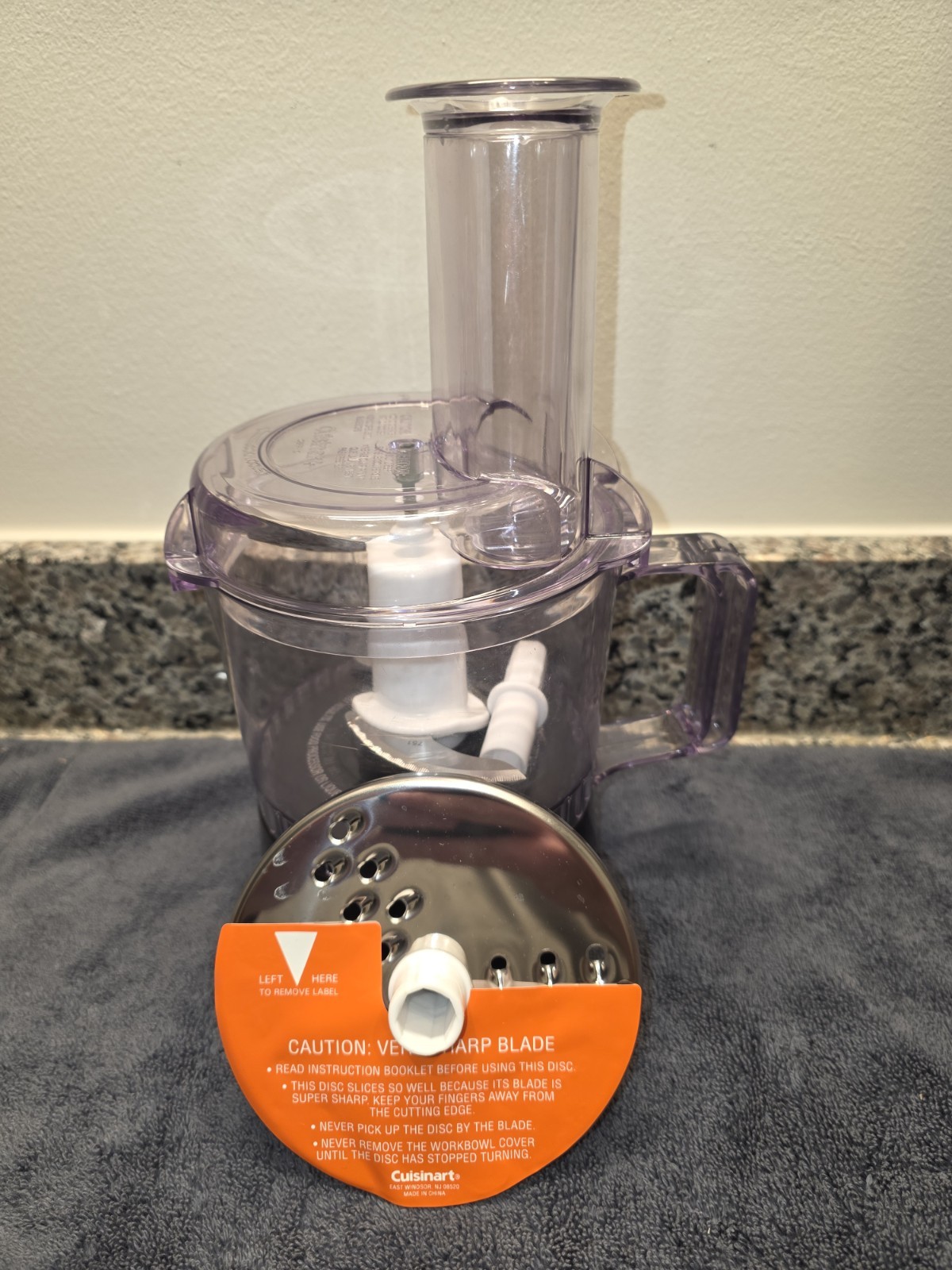 Cuisinart SmartPower Duet Blender / Food Processor AFP-7 Attachment w. New Blade