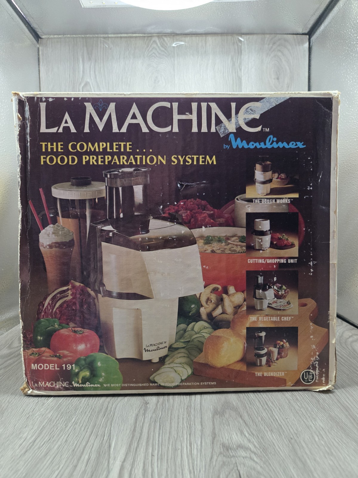 LaMACHINE FOOD PREPARATION SYSTEM MODEL 354 MADE IN FRANCE ***READ****