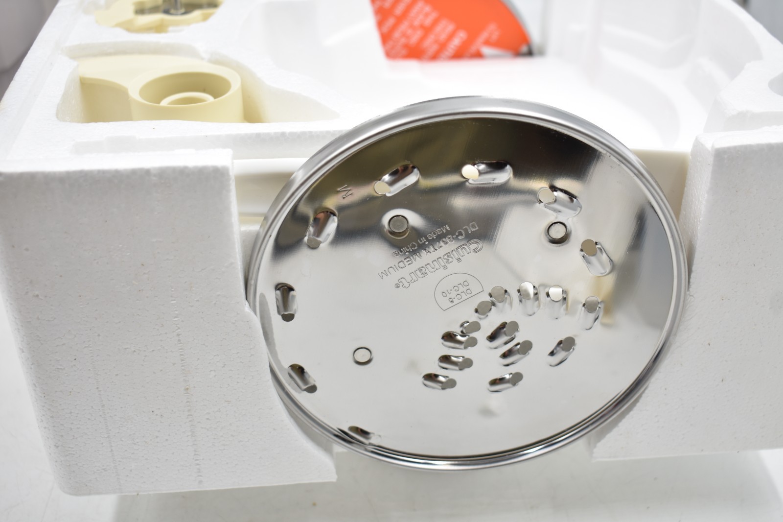 Cuisinart Food Processor Pro Custom 11 & Blades Tested Works DLC-8S White