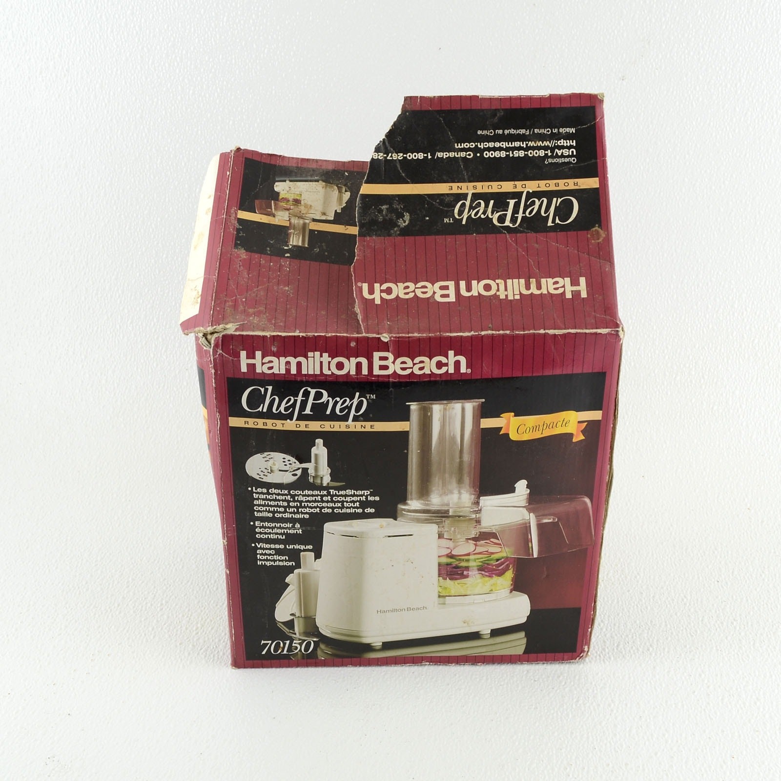 Hamilton Beach Chef Prep 70150 Micro Food Processor Tested Complete w/ Box