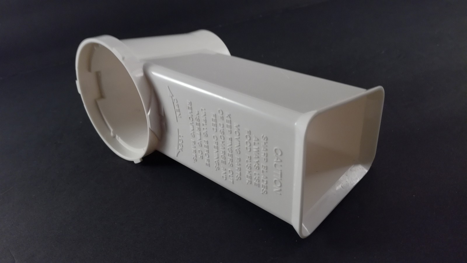 Presto Salad Shooter Replacement Part Food Chamber Chute Model 0291001 OEM
