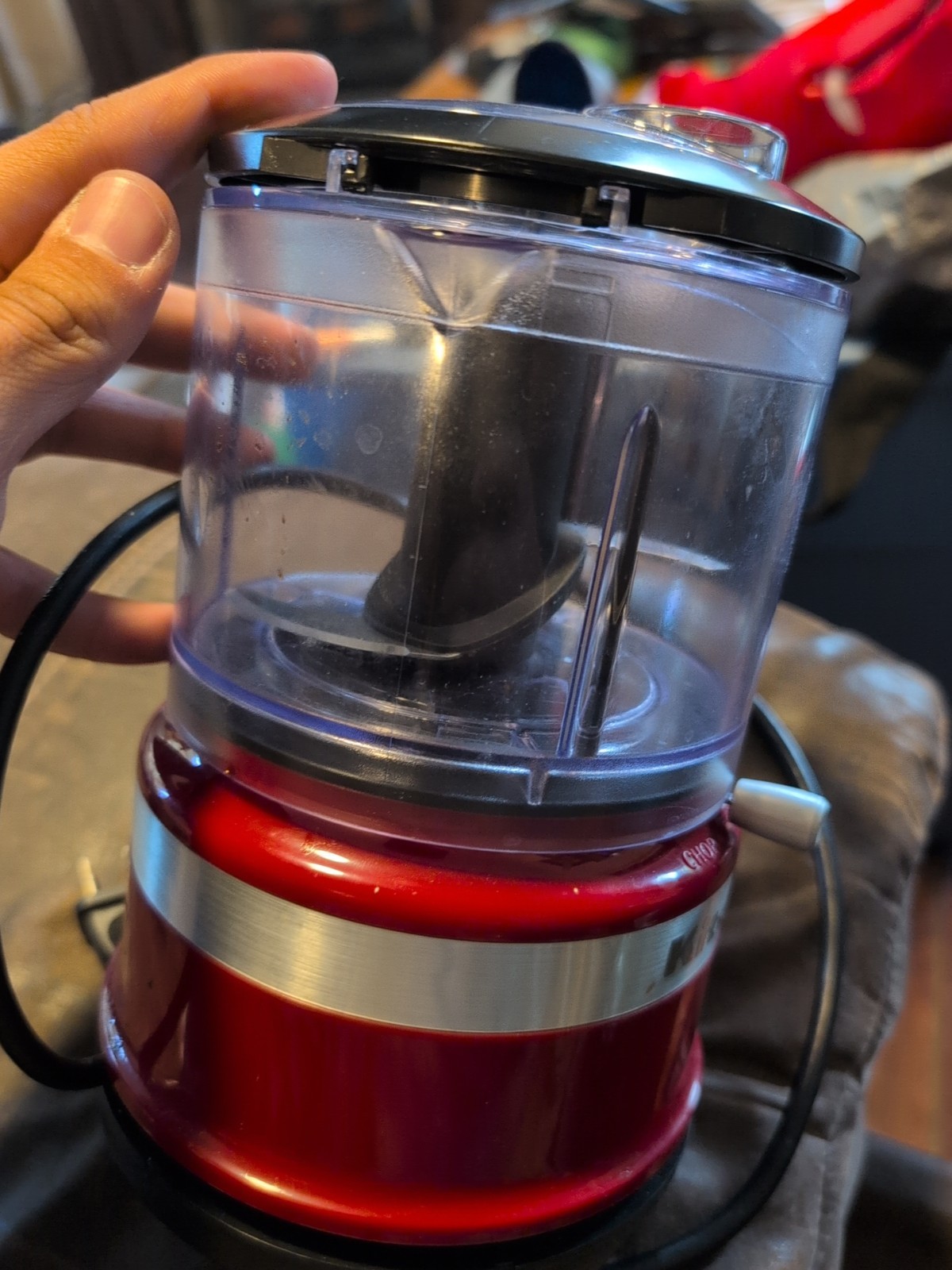 KitchenAid 3.5 Cup Mini Food Processor – Red )Kfc3516er)