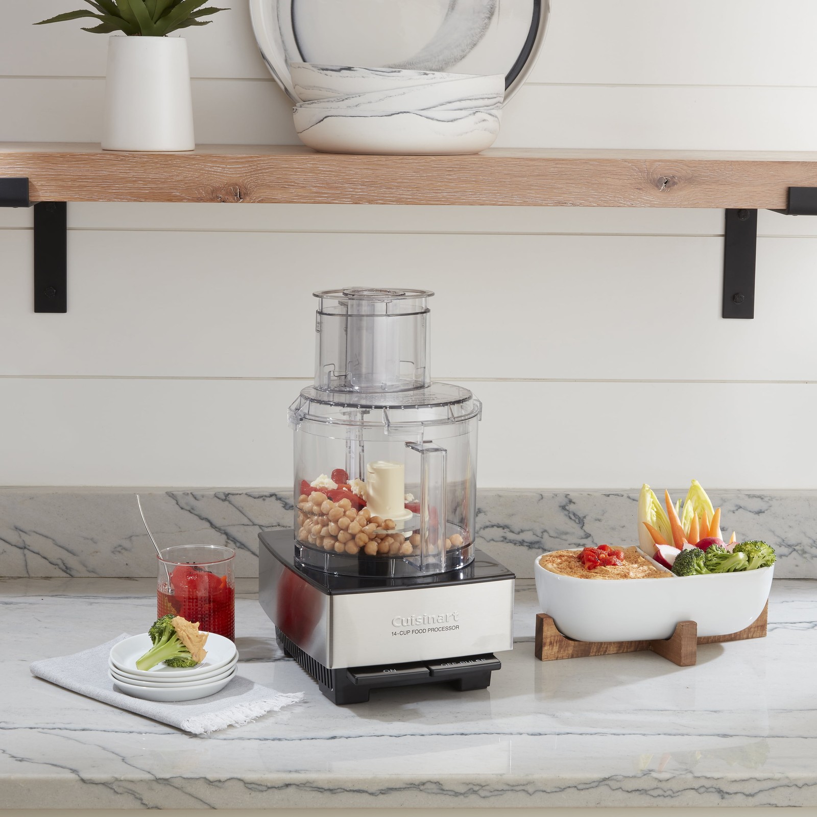 Cuisinart Custom 14 Cup Food Processor, Brushed Stainless Steel