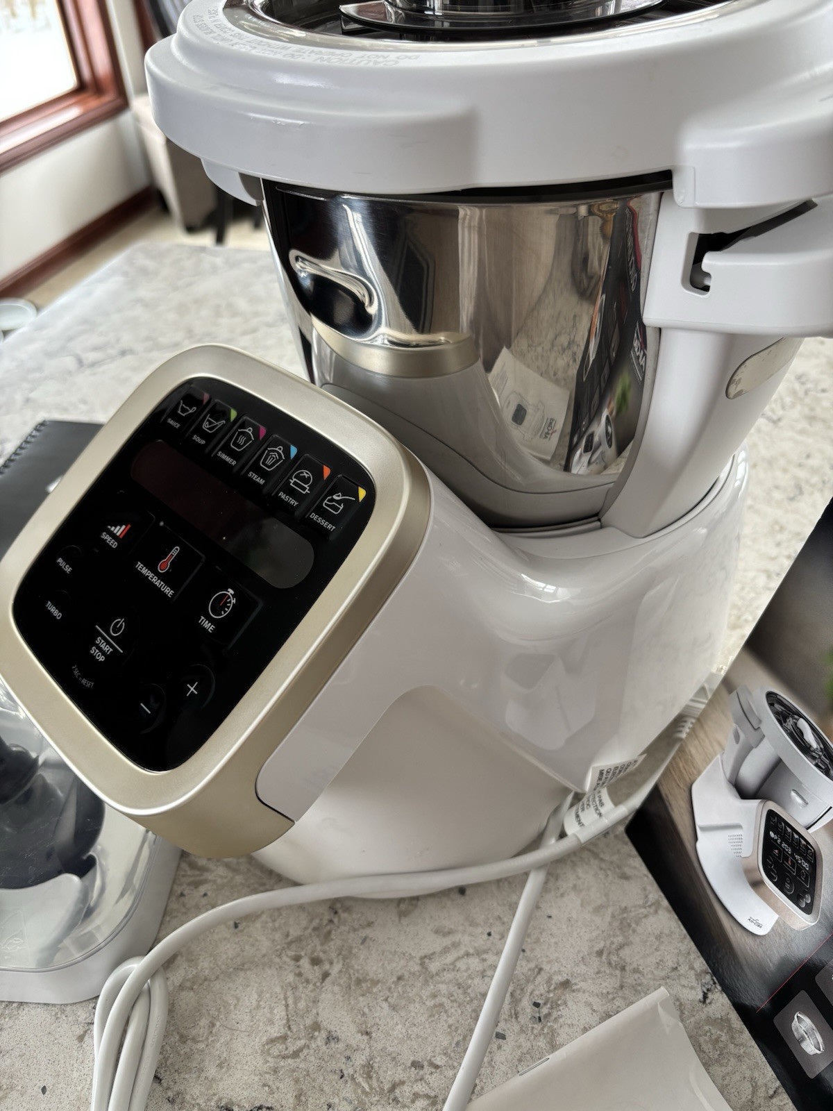 All-Clad Prep&Cook Cooking Food Processor HP5031 White
