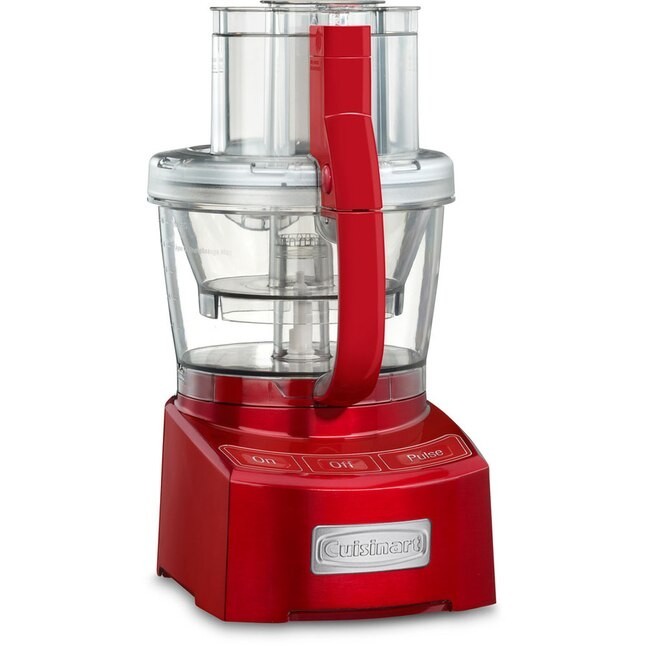 Cuisinart FP-12MR Elite Collection Metallic Red 12-Cup Food Processor FP-12M9