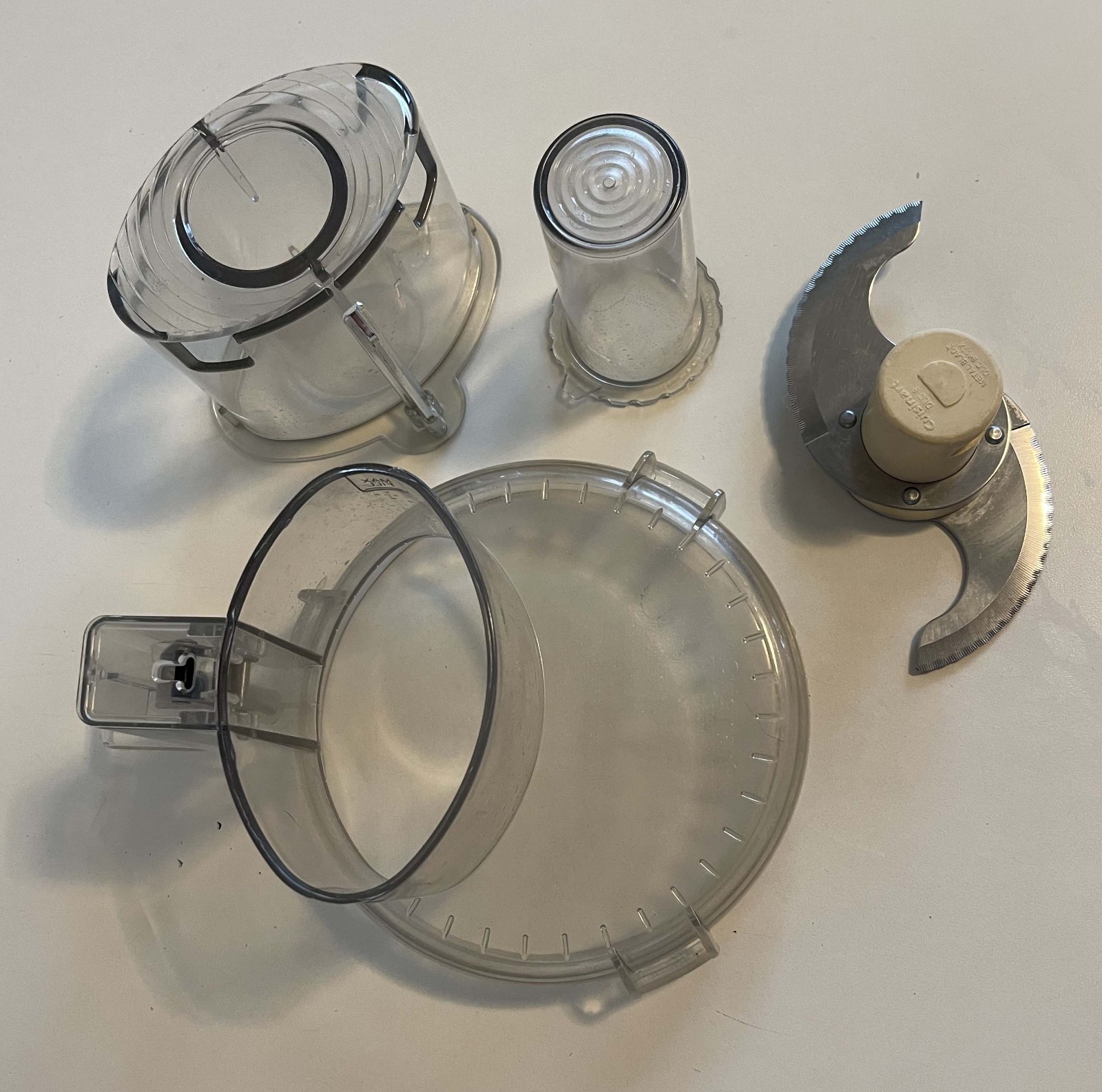 Lots of 4 OEM Parts For Cuisinart Prep 11 Plus DLC 11 Cup Food Processor Free PU
