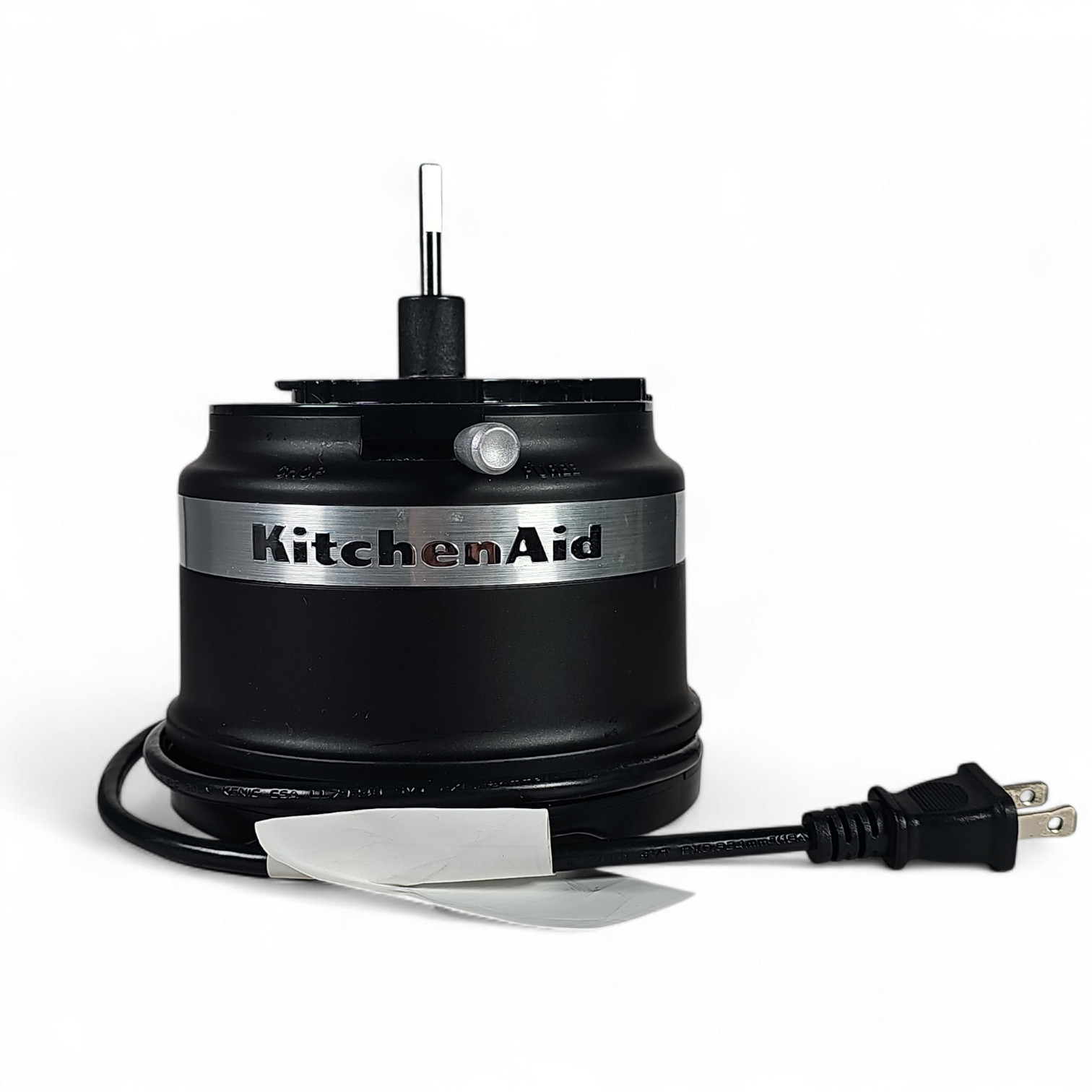 KitchenAid KFC3516BM 3.5 Cup Mini Food Chopper Motor Base Tested OEM