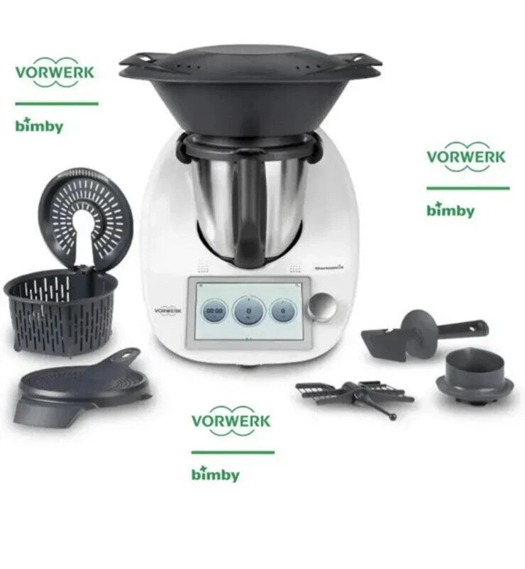 VORWERK BIMBY TM6 DEMONSTRATION USE WITH WARRANTY COMPLETE WITH EVERYTHING