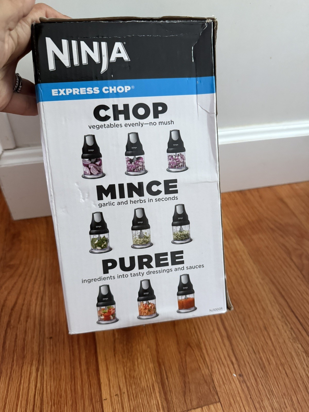 Ninja Express Chop Food Chopper Chop Mince Purée FAST NJ100