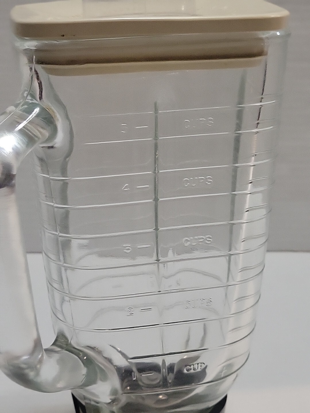 Oster Kitchen Center Food Processor Blender Jar Glass Pitcher Lid & Blade