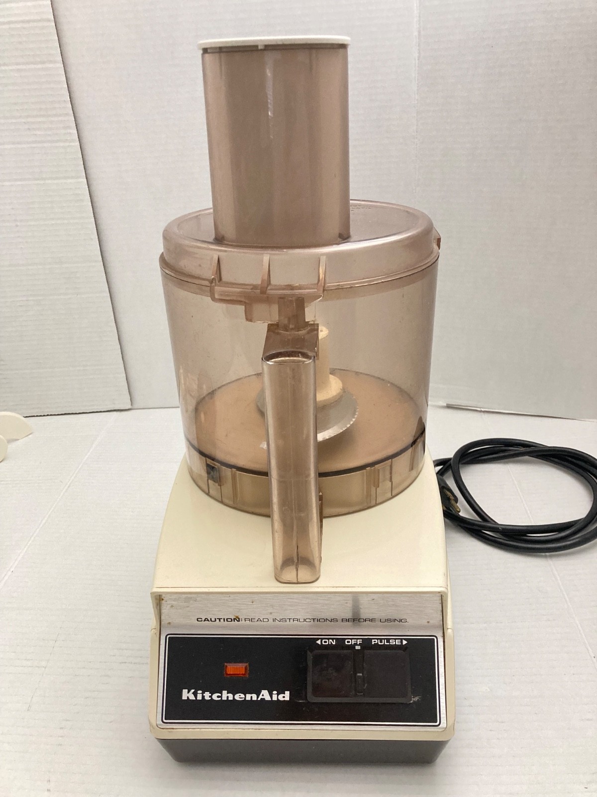 Vtg KitchenAid Food Processor KFP700 Hobart Made In France