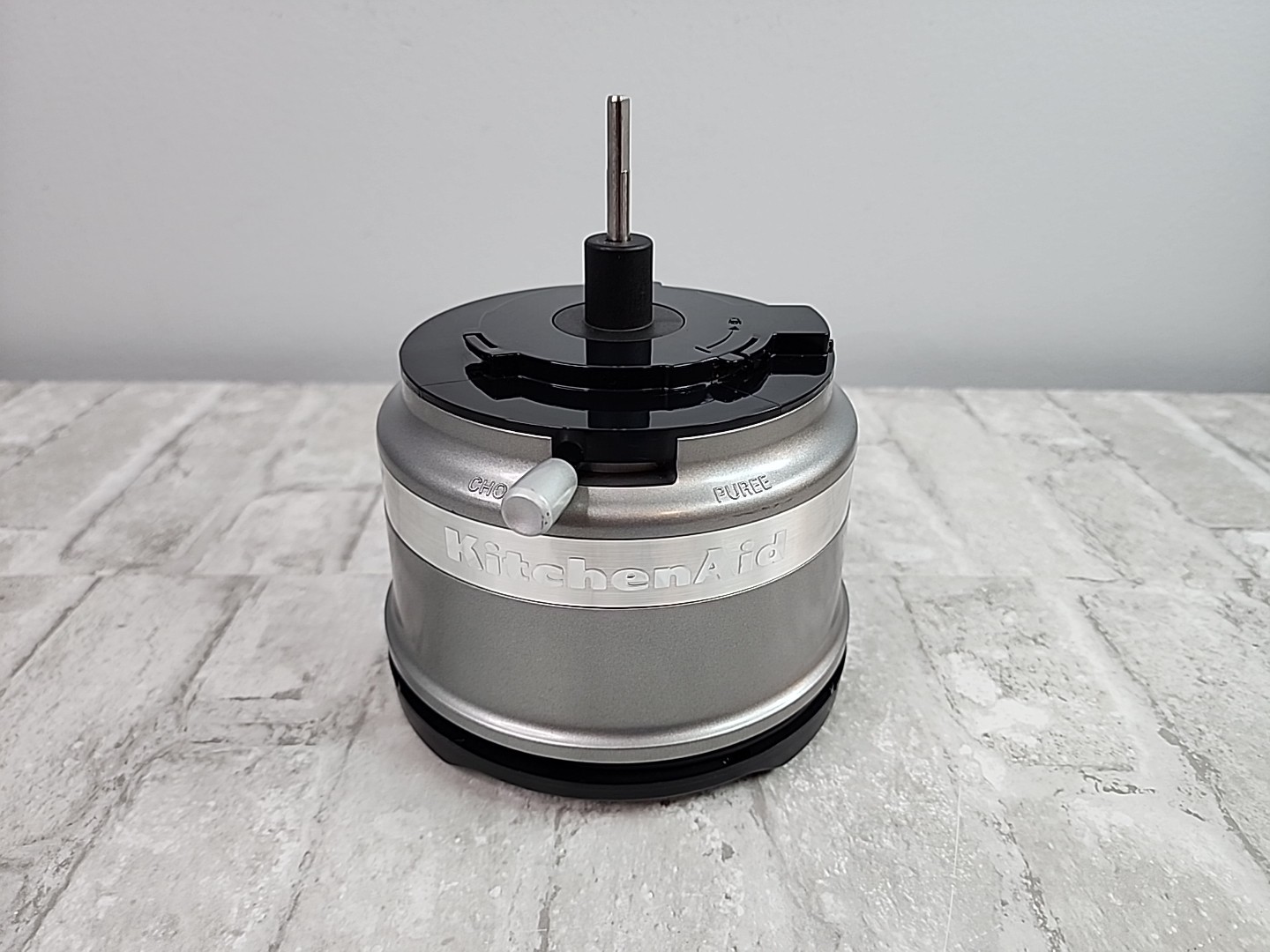 Kitchenaid KFC3516 3.5 Cup Food Chopper Replacement Part Motor Base Silver Works