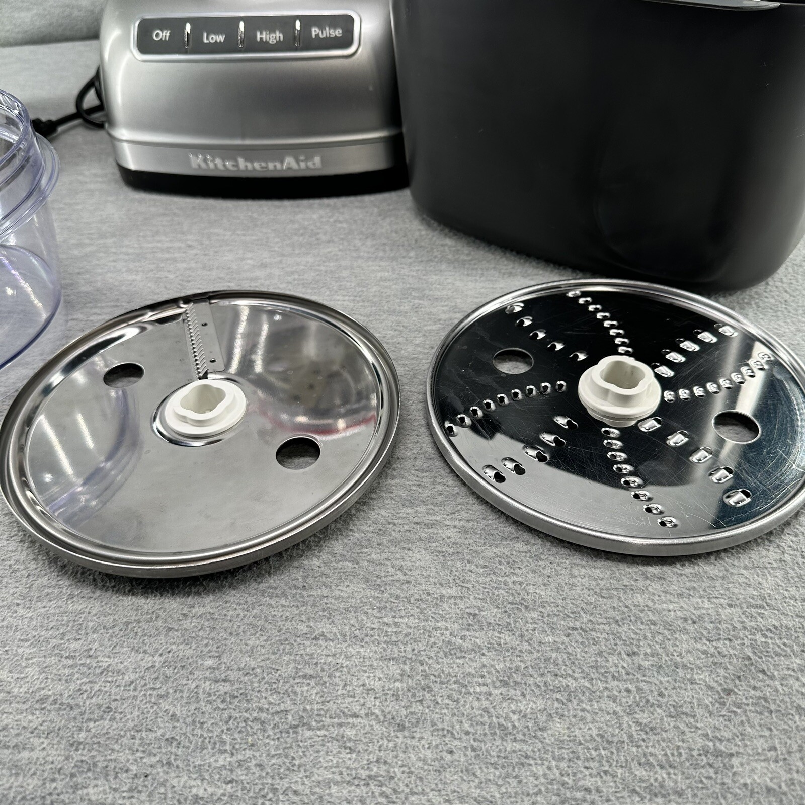 KitchenAid 14-Cup Food Processor Kit Contour Silver KFP1466CU