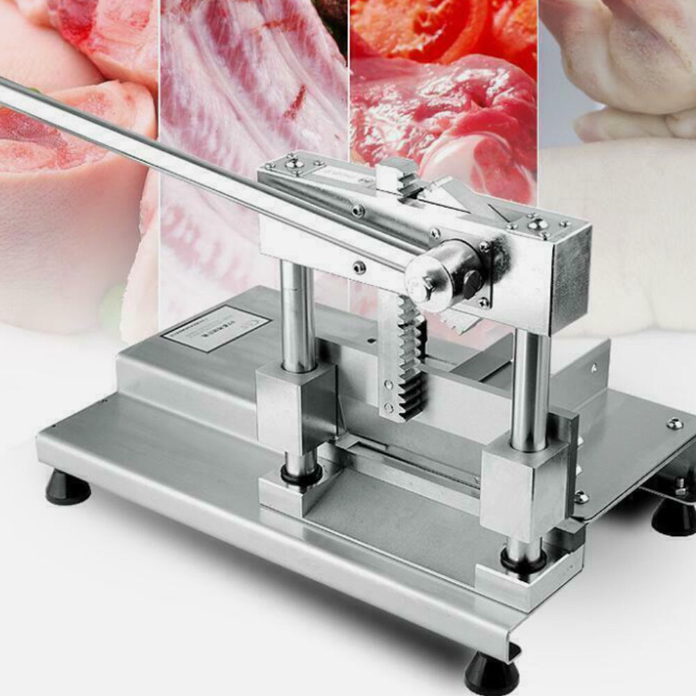Manually Pig Ribs Bone Saw bone cutter chop bone cutting machine 250mm