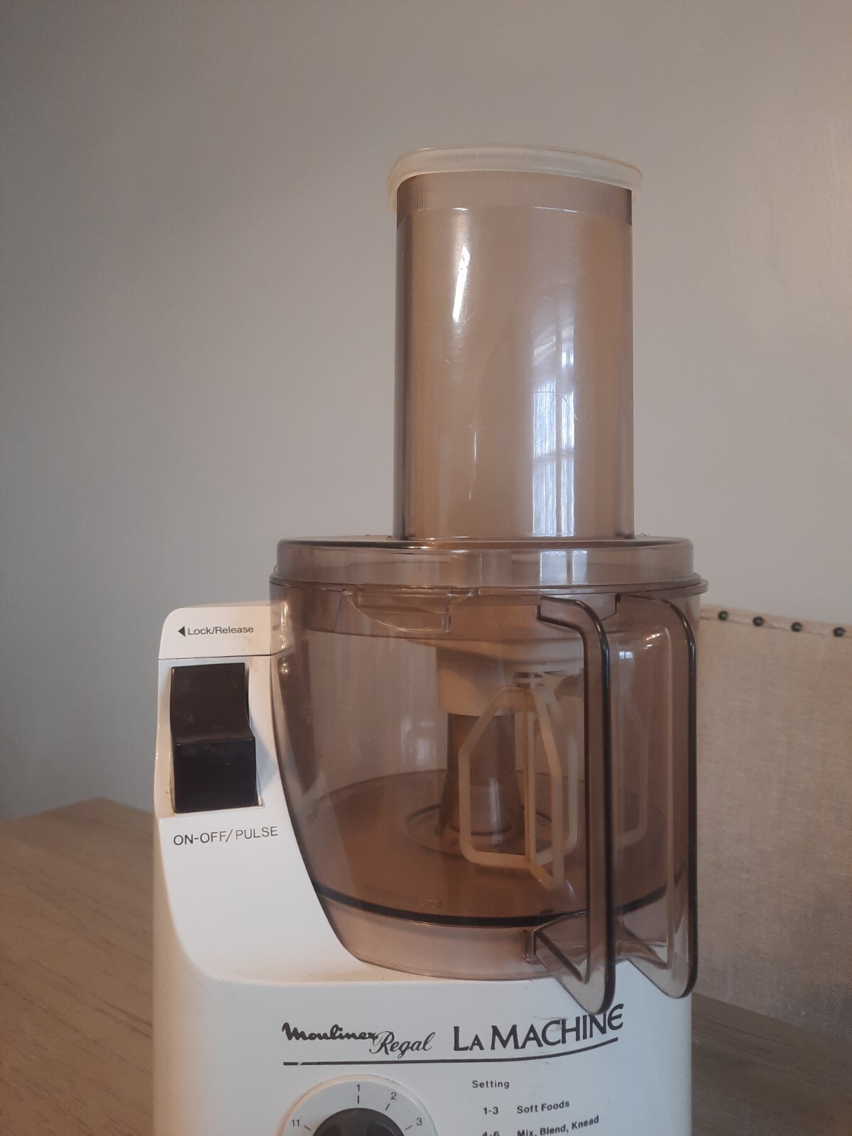 Vintage Moulinex La Machine Variable Speed Bowl Type Food Processor LM5 Tested