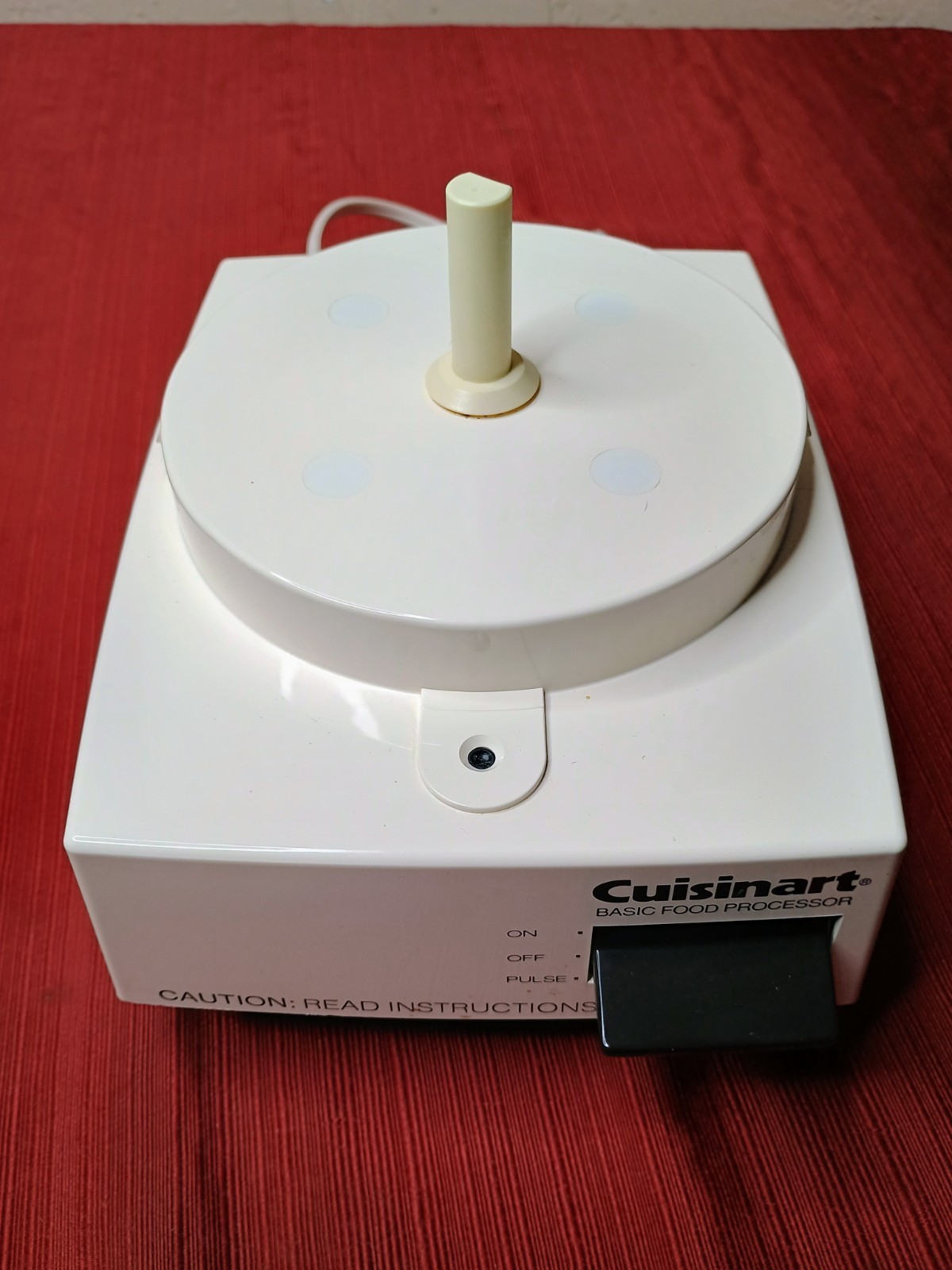 Cuisinart Basic Food Processor Motor Replacement Base Only – Tested Working