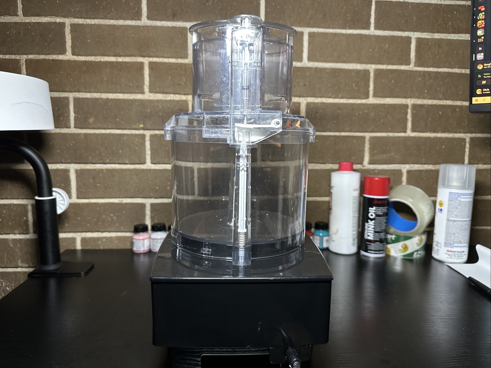 Cuisinart Custom 14 14-Cup Food Processor – Brushed Stainless No Blades Tested