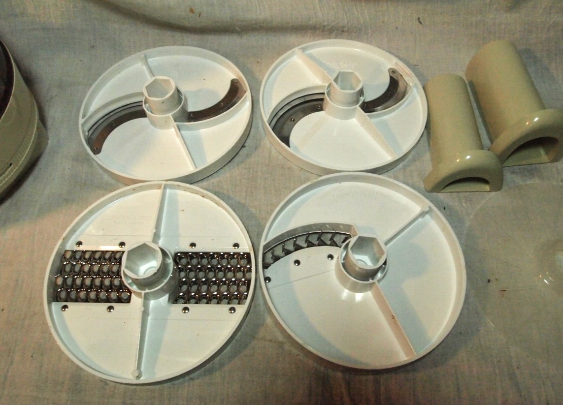 Oster Regency Kitchen Center Food Processor Base Lid Pusher Blades parts