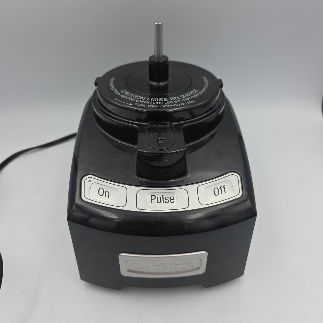 Cuisinart MFP-108 Elite Series Motor Base Only Replacement Part Black Tested