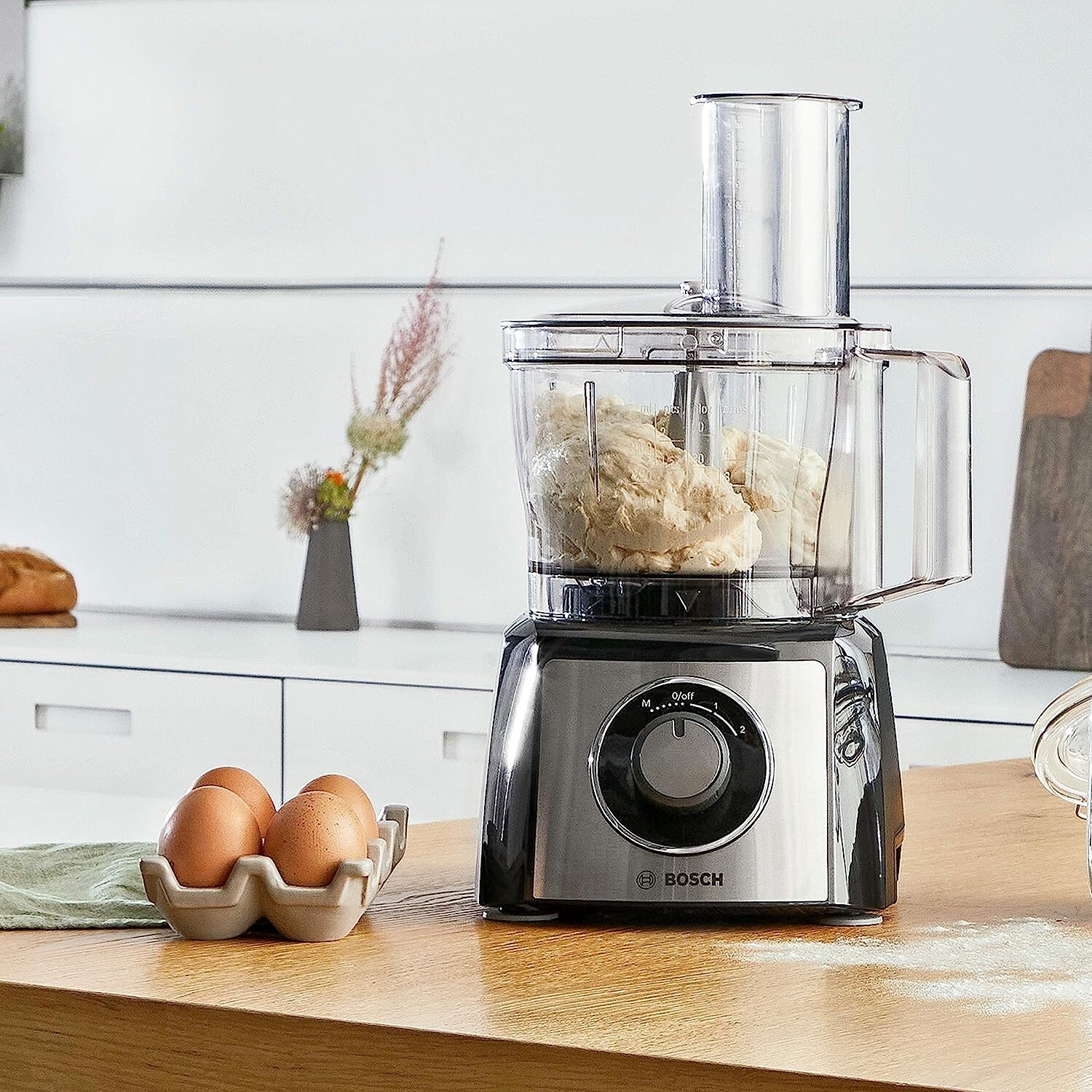 Bosch MCM3501M 800 Watts Food Processor, Black