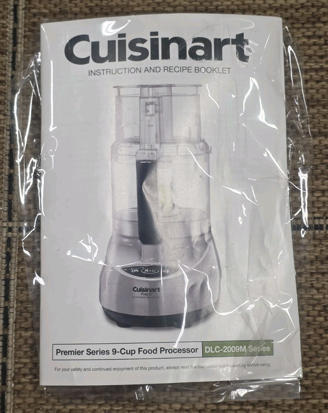 Cuisinart Prep 9 Cup Food Processor Brushed Stainless Finish DLC-2009CHM
