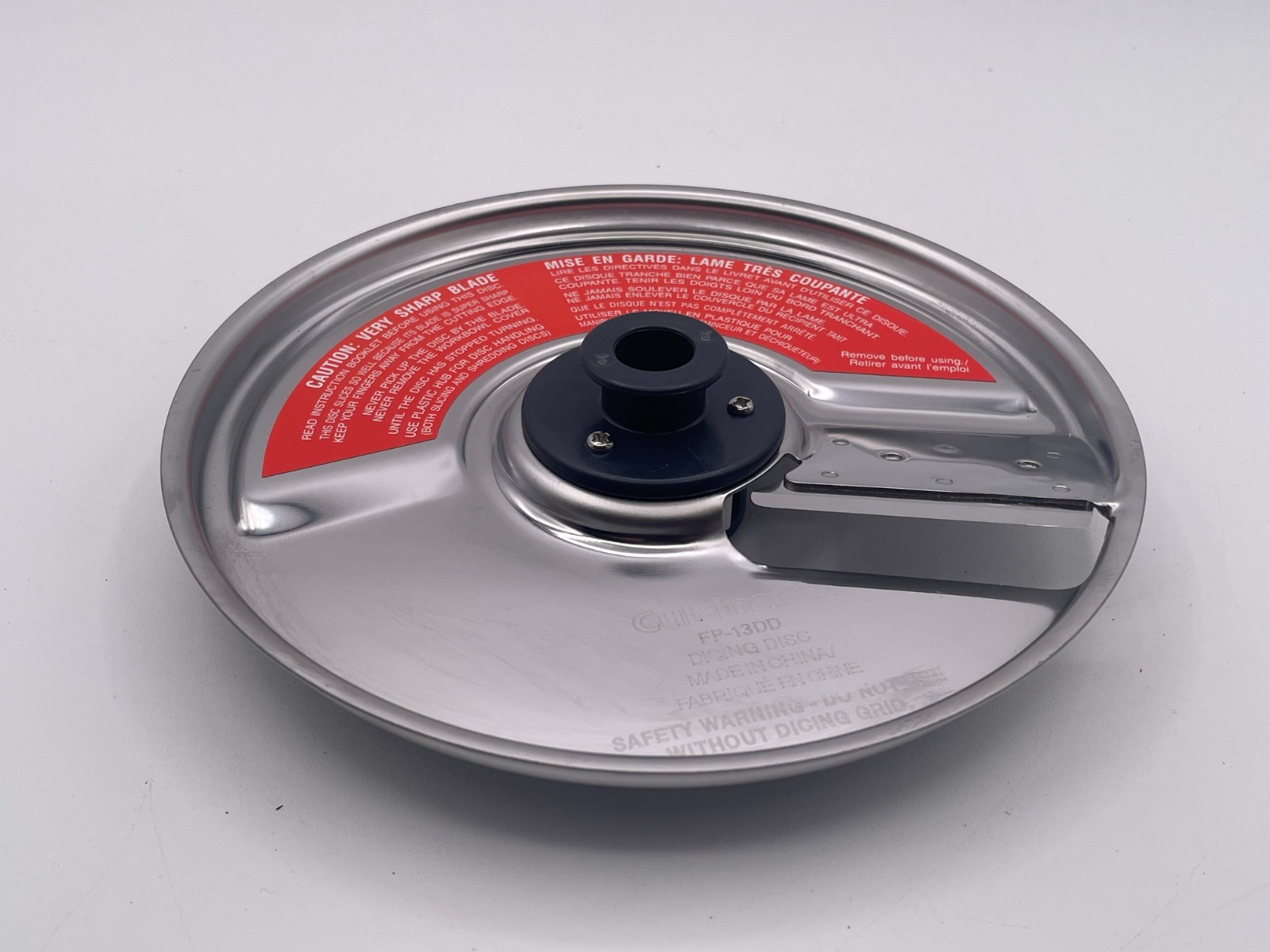 Cuisinart Food Processor Dicing Disc Blade FP-13DD NEW