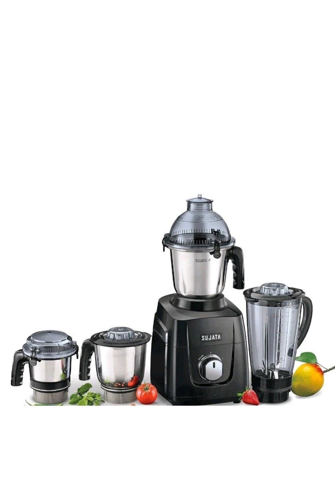 Sujata MG03 1000W Full-Size Food Processor Mixer Grinder 1.75L 3-Speed