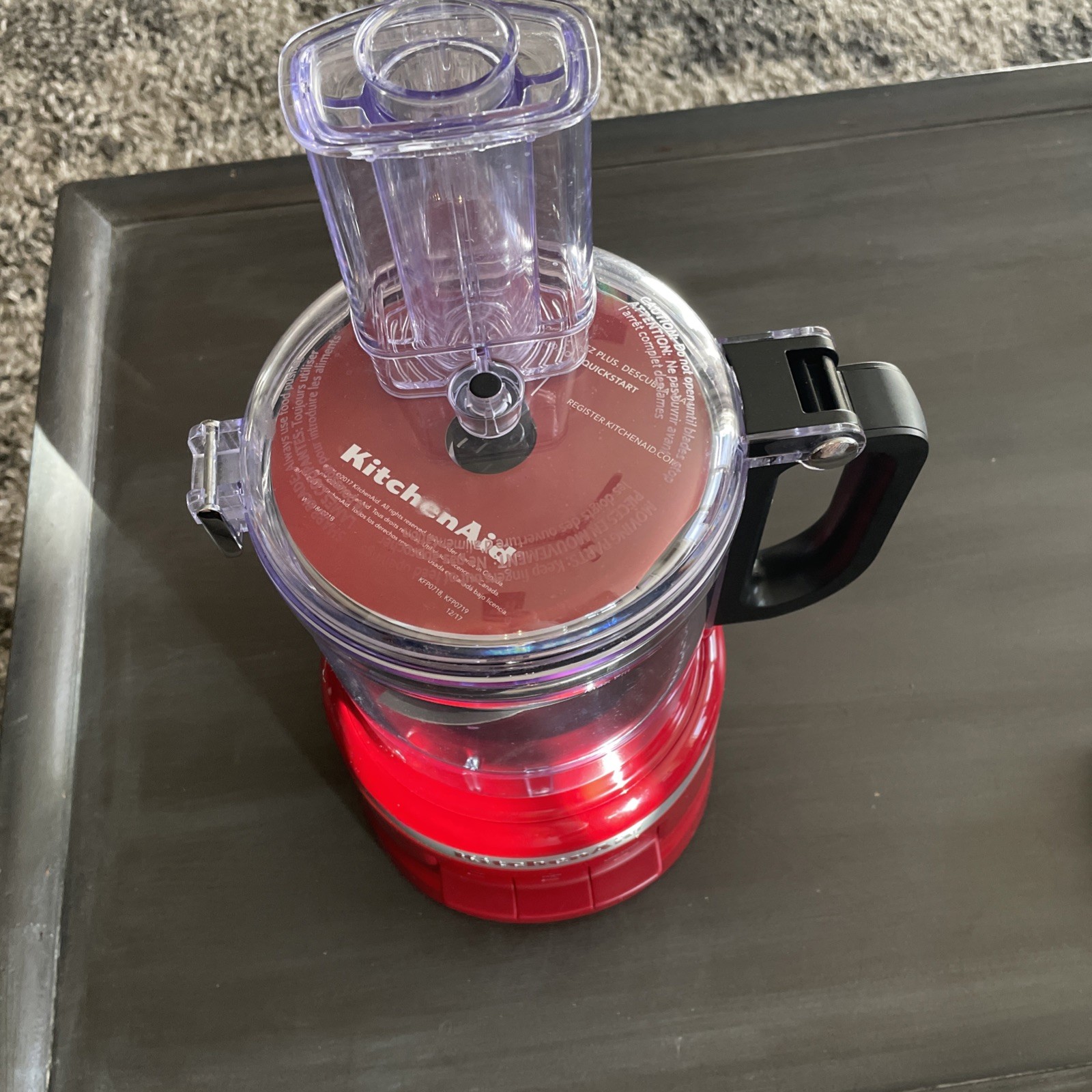Kitchen Aid Red Household Food Processor E105402 – NBU – All Parts Included