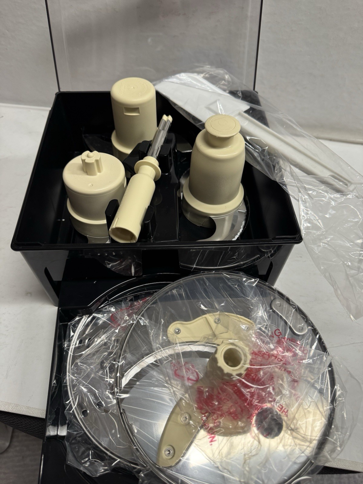 Cuisinart FP-16/14BKSC Elite Food Processor Blade Accessories w/ Storage Case