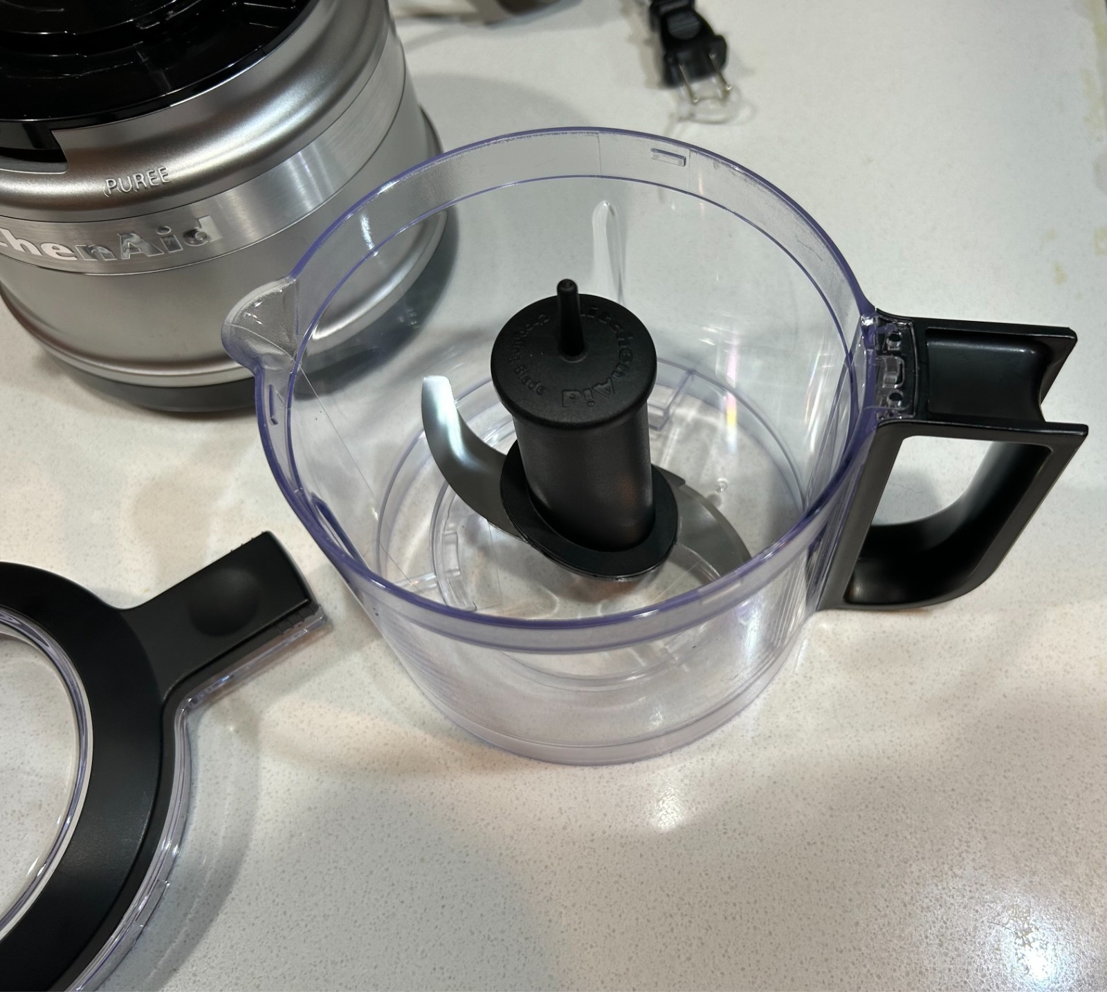 KitchenAid 3.5 Cup Mini Food Processor – KFC3516 – Light Silver: 2-Speed Chopper