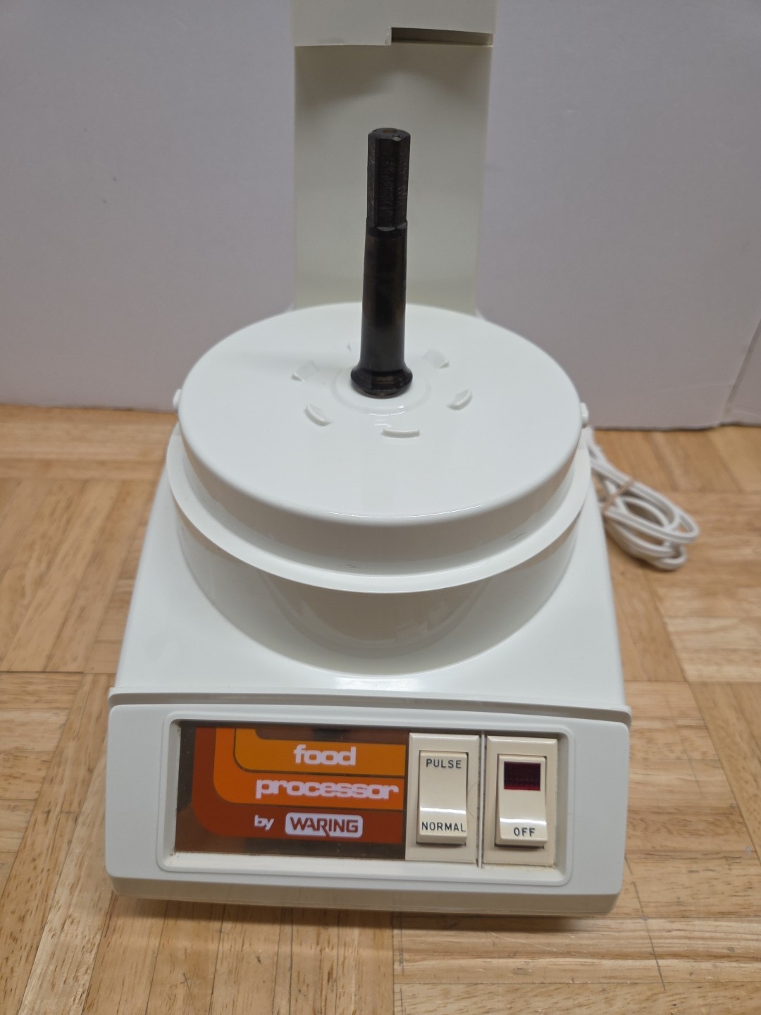 Vtg Food Processor Waring FP510 Blades Lid 806 1970s Retro TESTED/WORKS GREAT