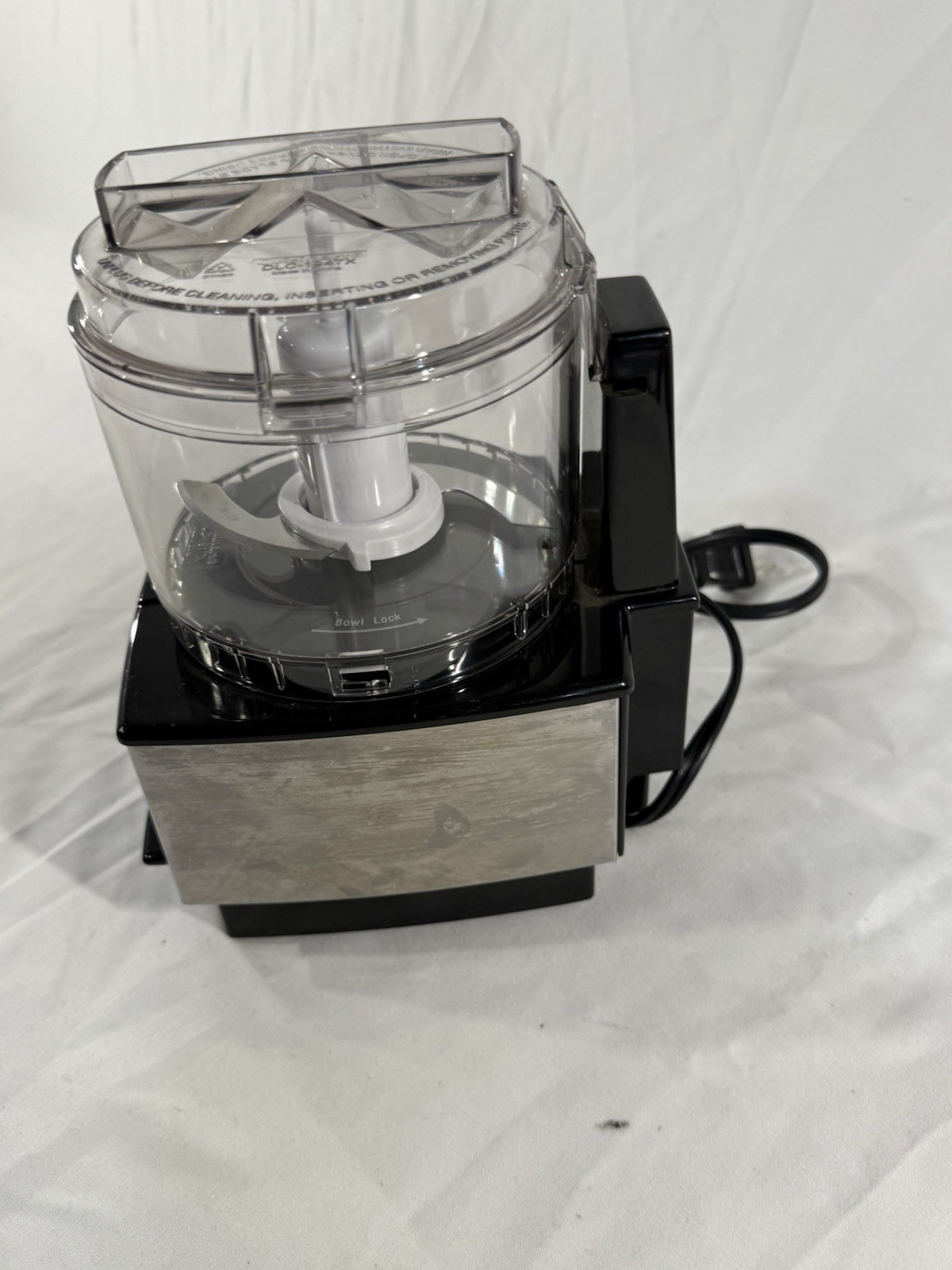 Cuisinart DLC-1SS Mini-Prep Food Processor Stainless Steel Very Good Condition