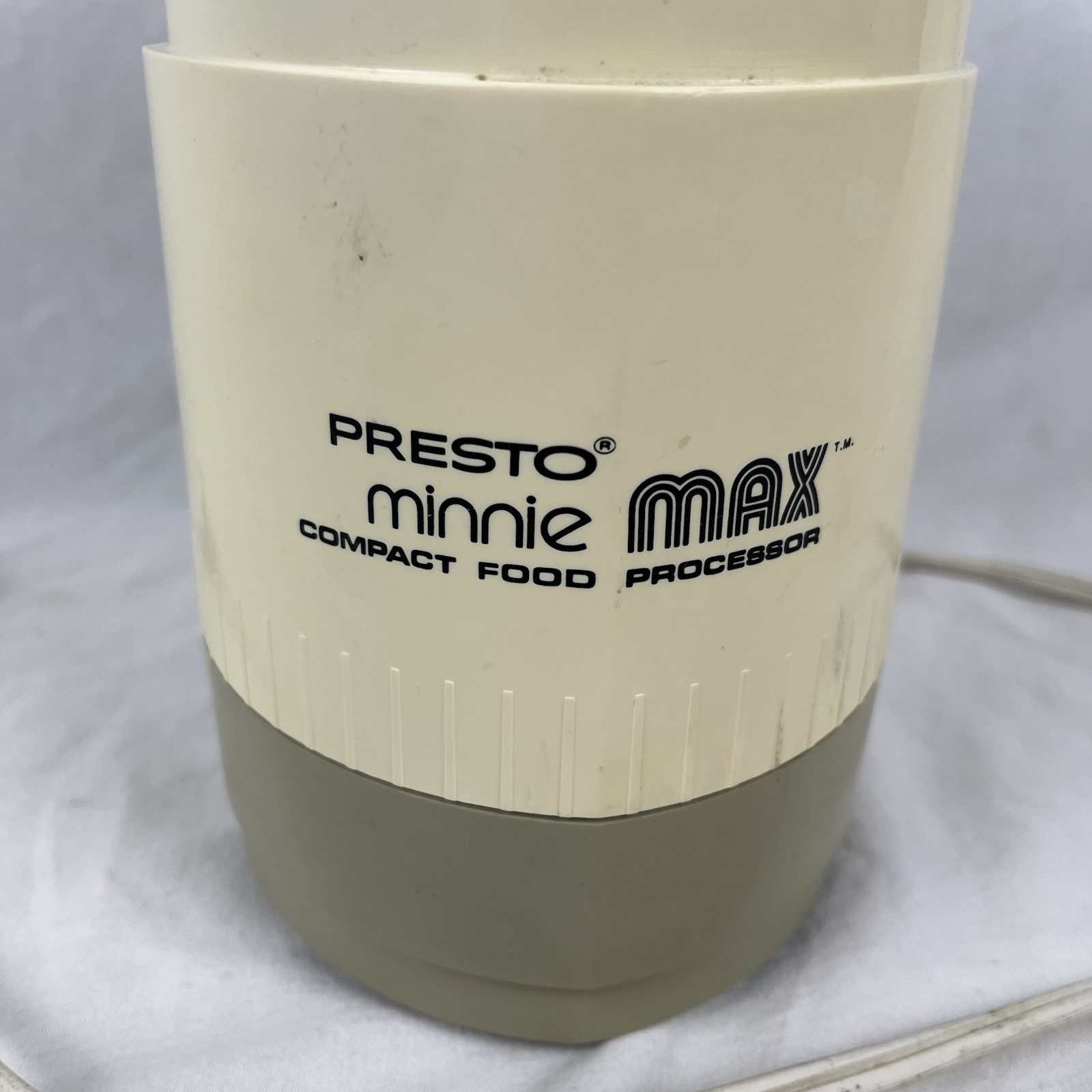 Presto Minnie Max Compact Food Processor Model 0290002 TESTED