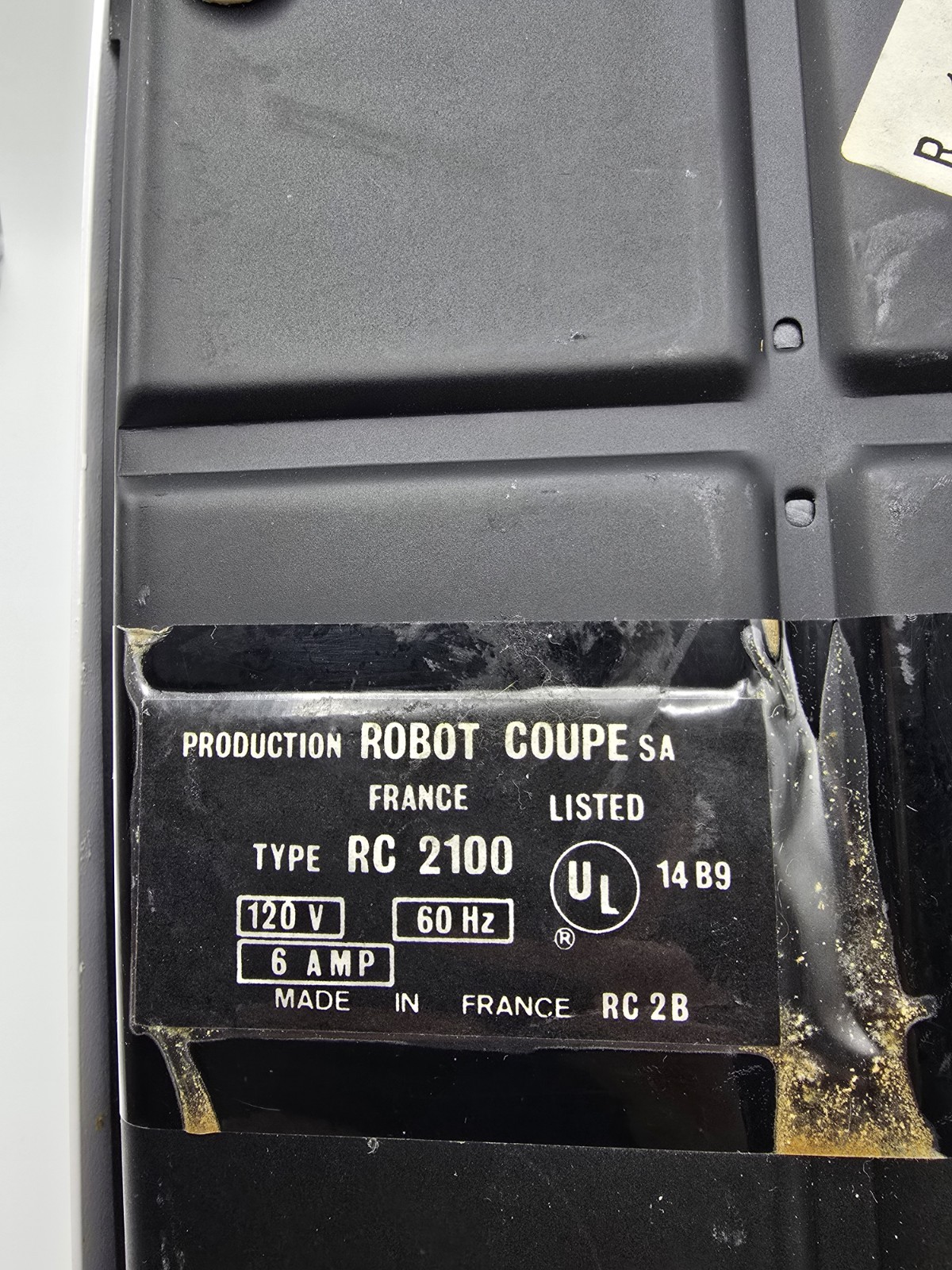 Robot Coupe Rc 2100 Replacement Base Food Processor