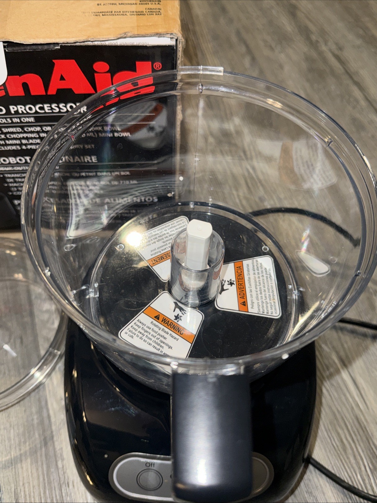KitchenAid KFP720OB Cup Food Processor Onyx Black – Works Great –