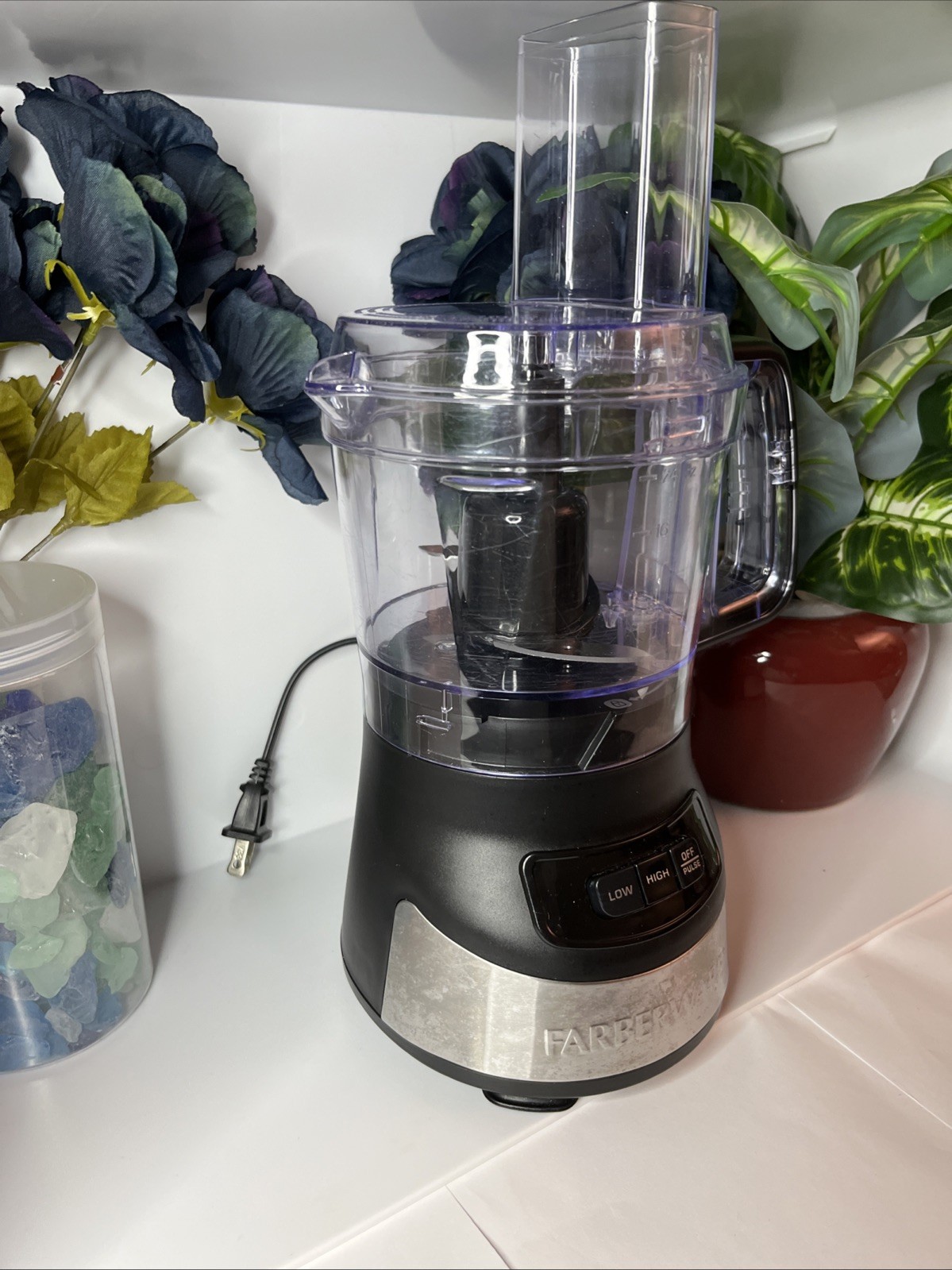 Farberware Mini Food Processor 4-Cup Black&Stainless Steel Tested