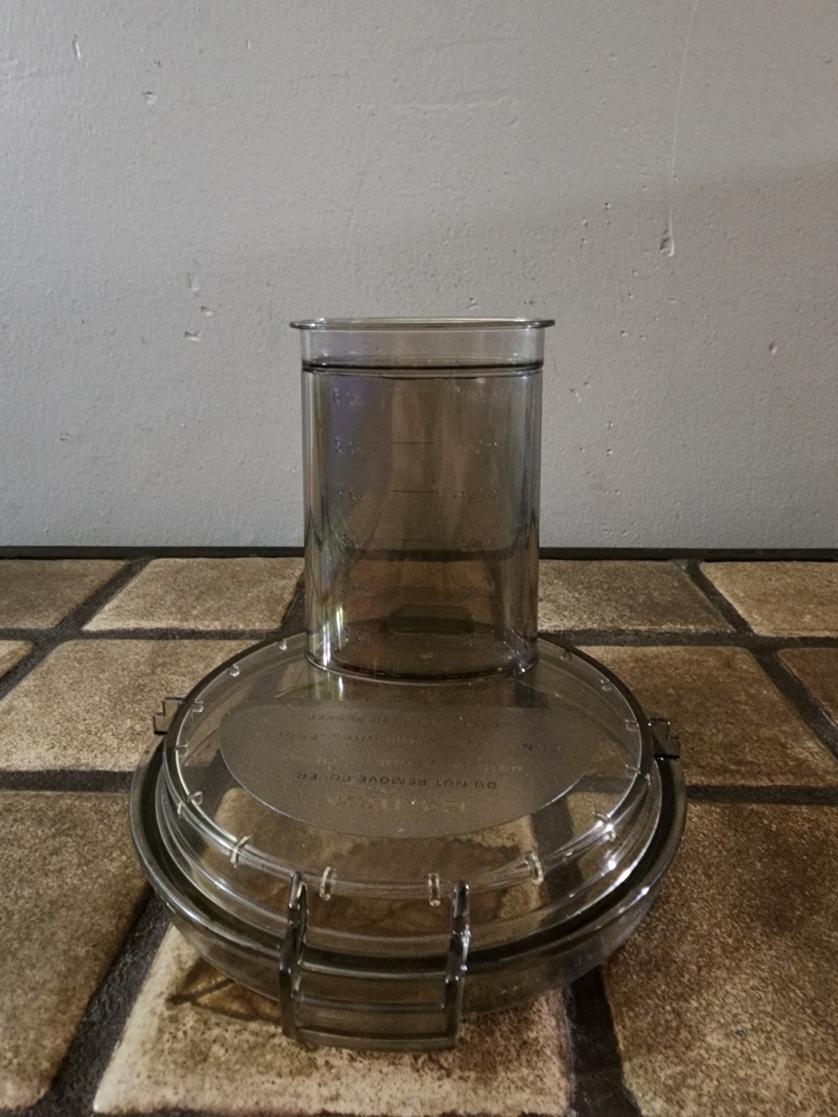 Sunbeam Mixmaster Food Processor Le Chef 14-11 Feed Tube Lid Cover and Pusher