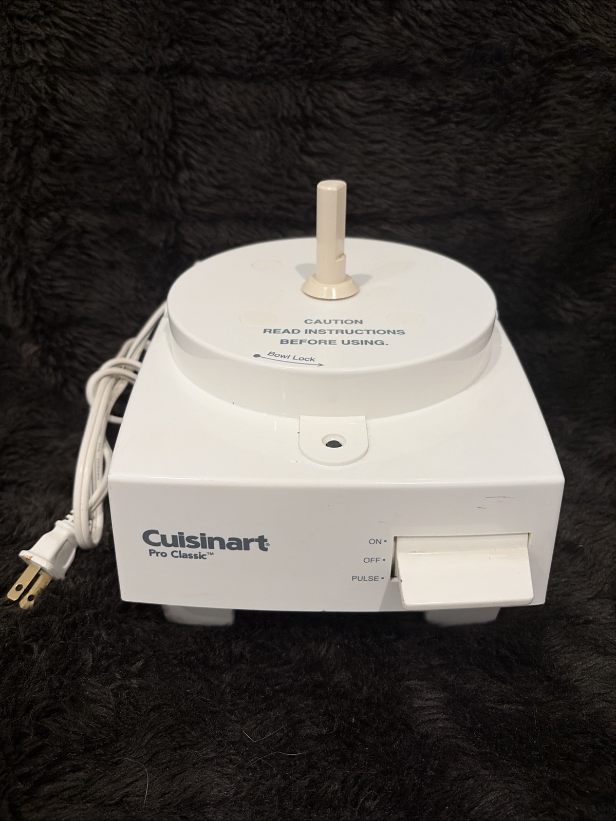Cuisinart Pro Classic Food Processor DLC-10S TX (Base Only) Tested & Working